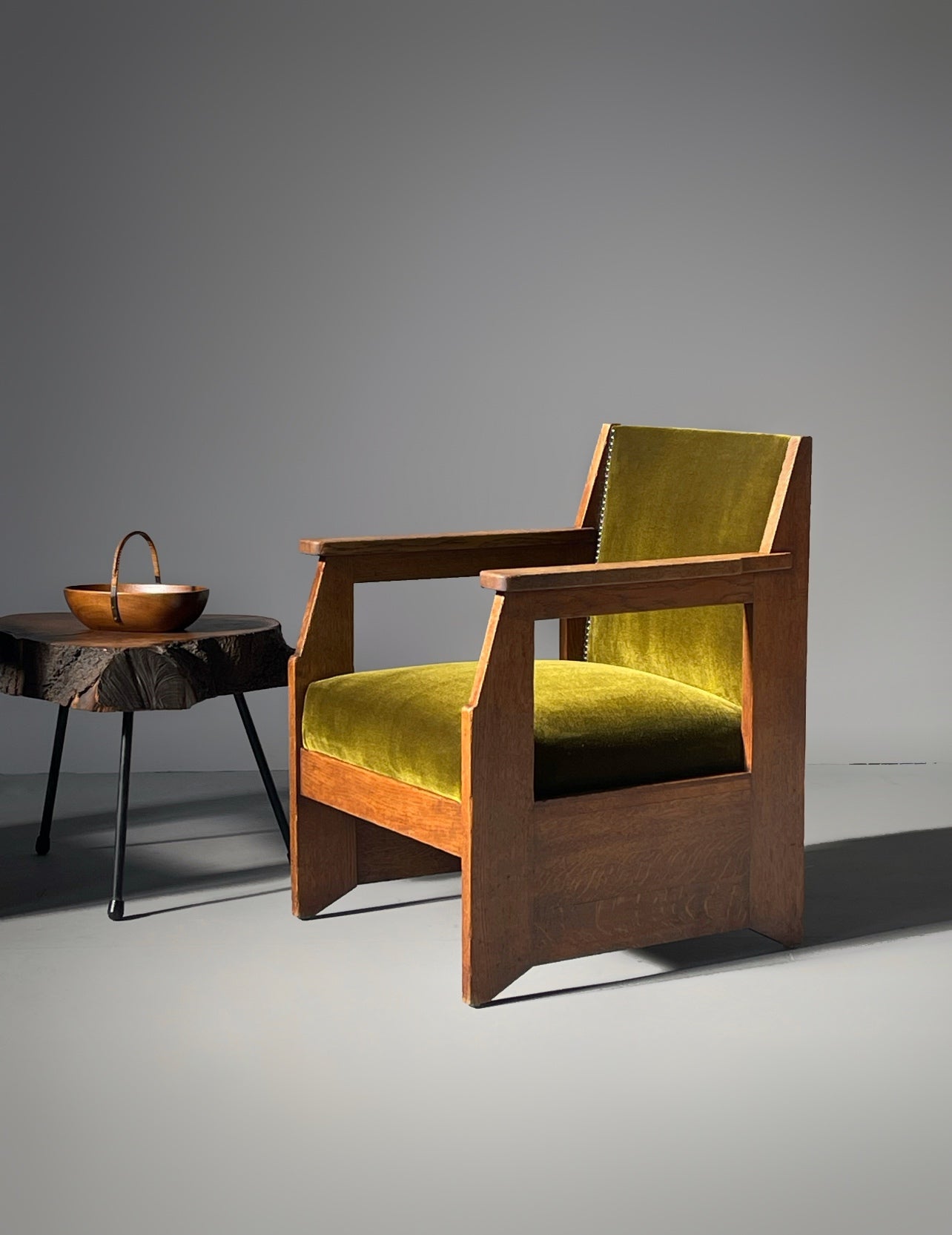 Haagse School Chairs by Hendrik Wouda for Pander The Netherlands 1920s