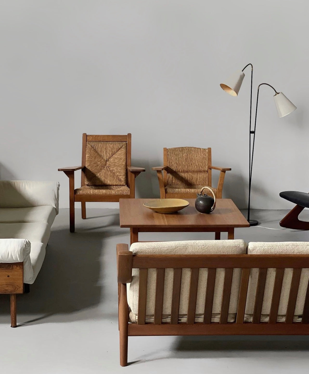 Worpswede high back armchair by Willy Ohler