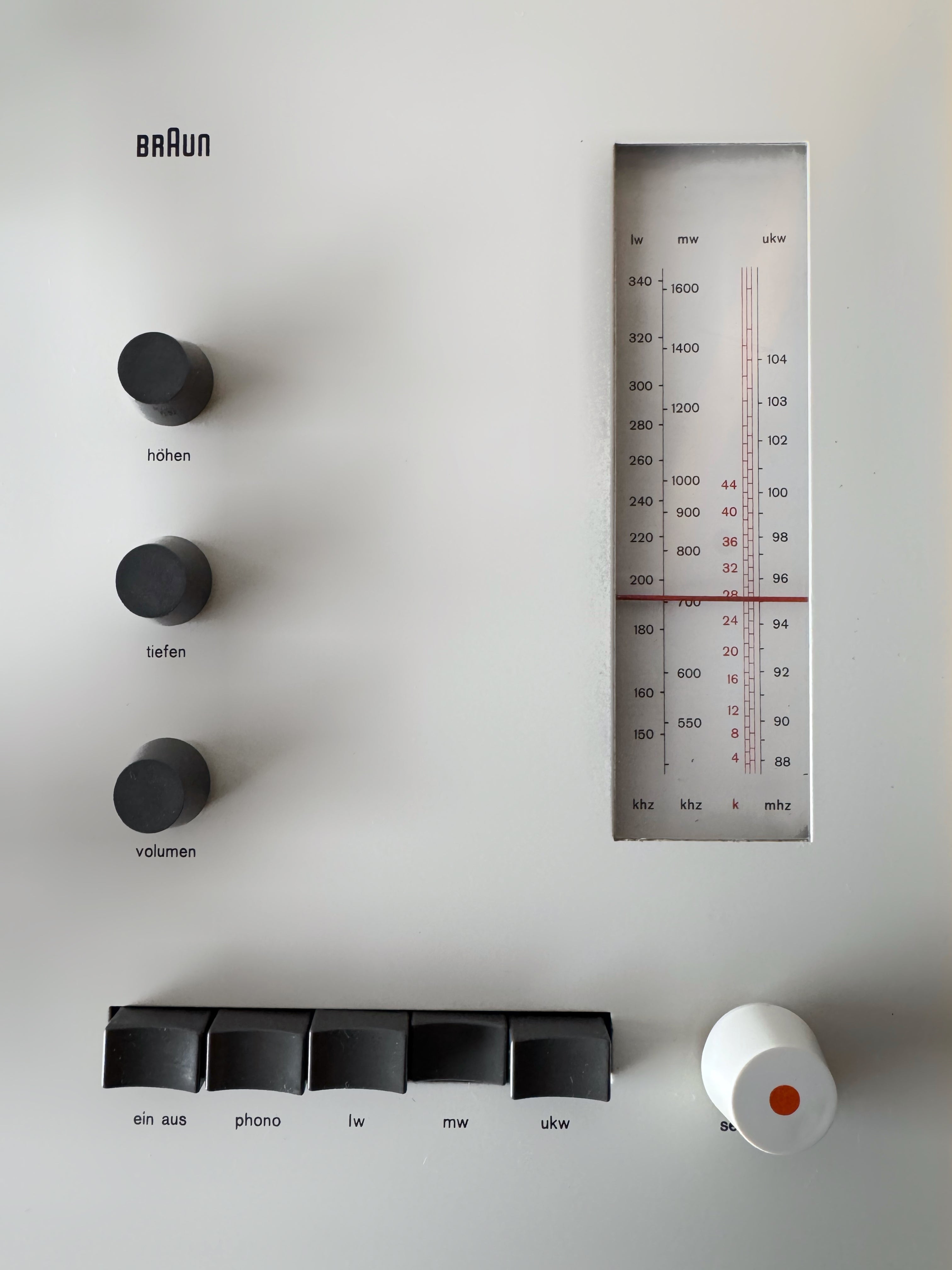 SK55 Phonosuper by Dieter Rams and Hans Gugelot for Braun