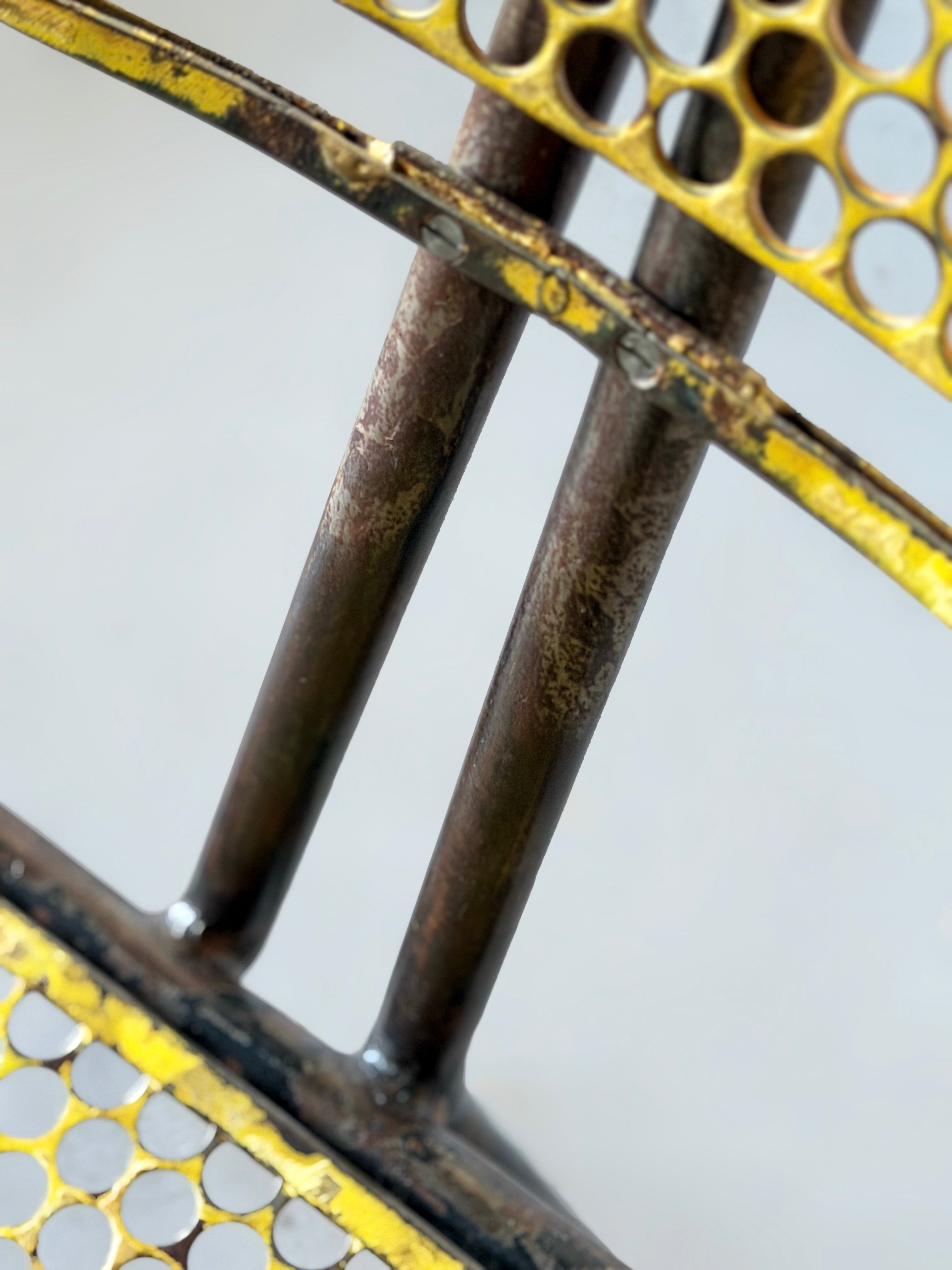 "Radar" Side Chair by Rene Malaval for Bloc Metal, France 1950s