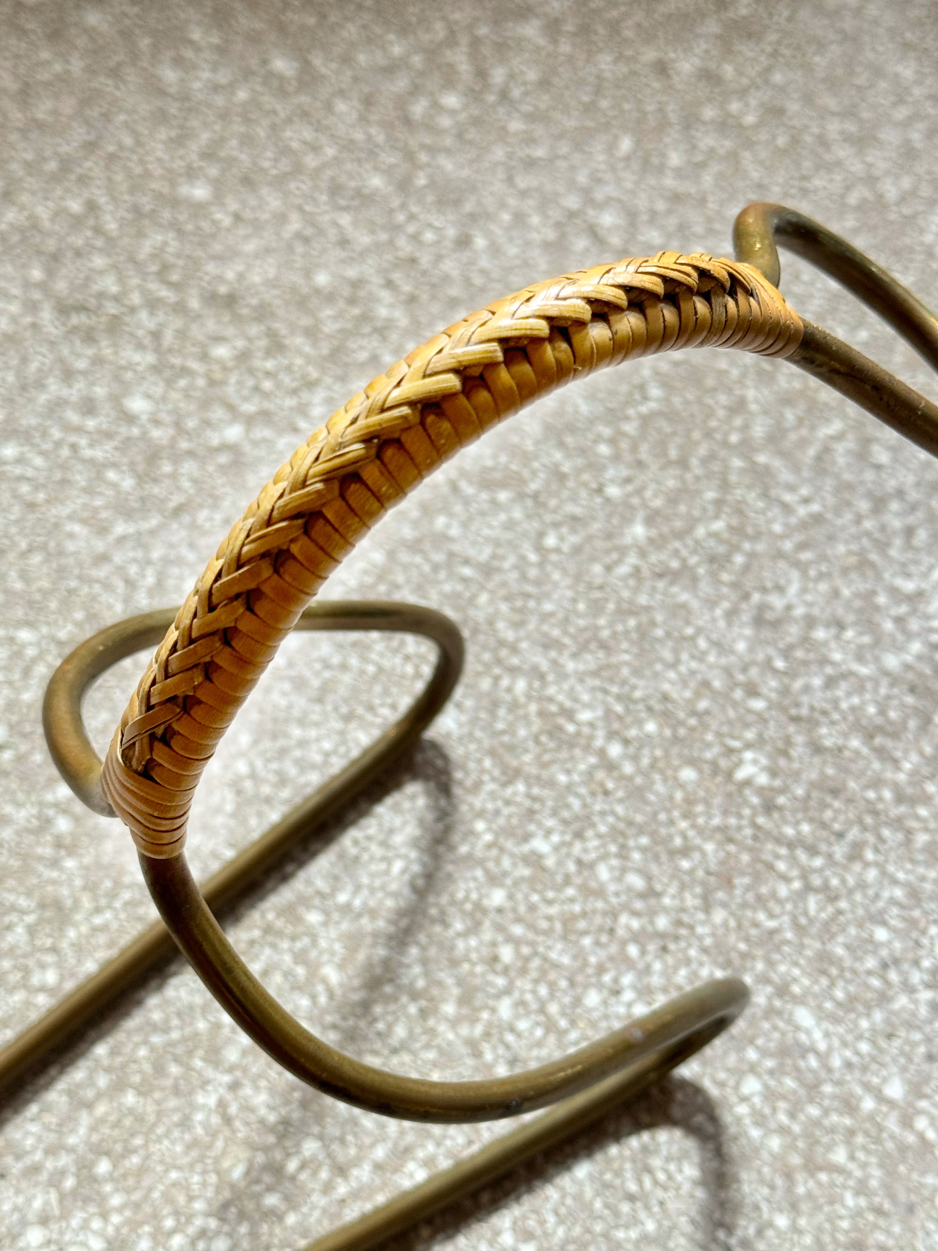 Bottle Holder by Auböck Around 1950s