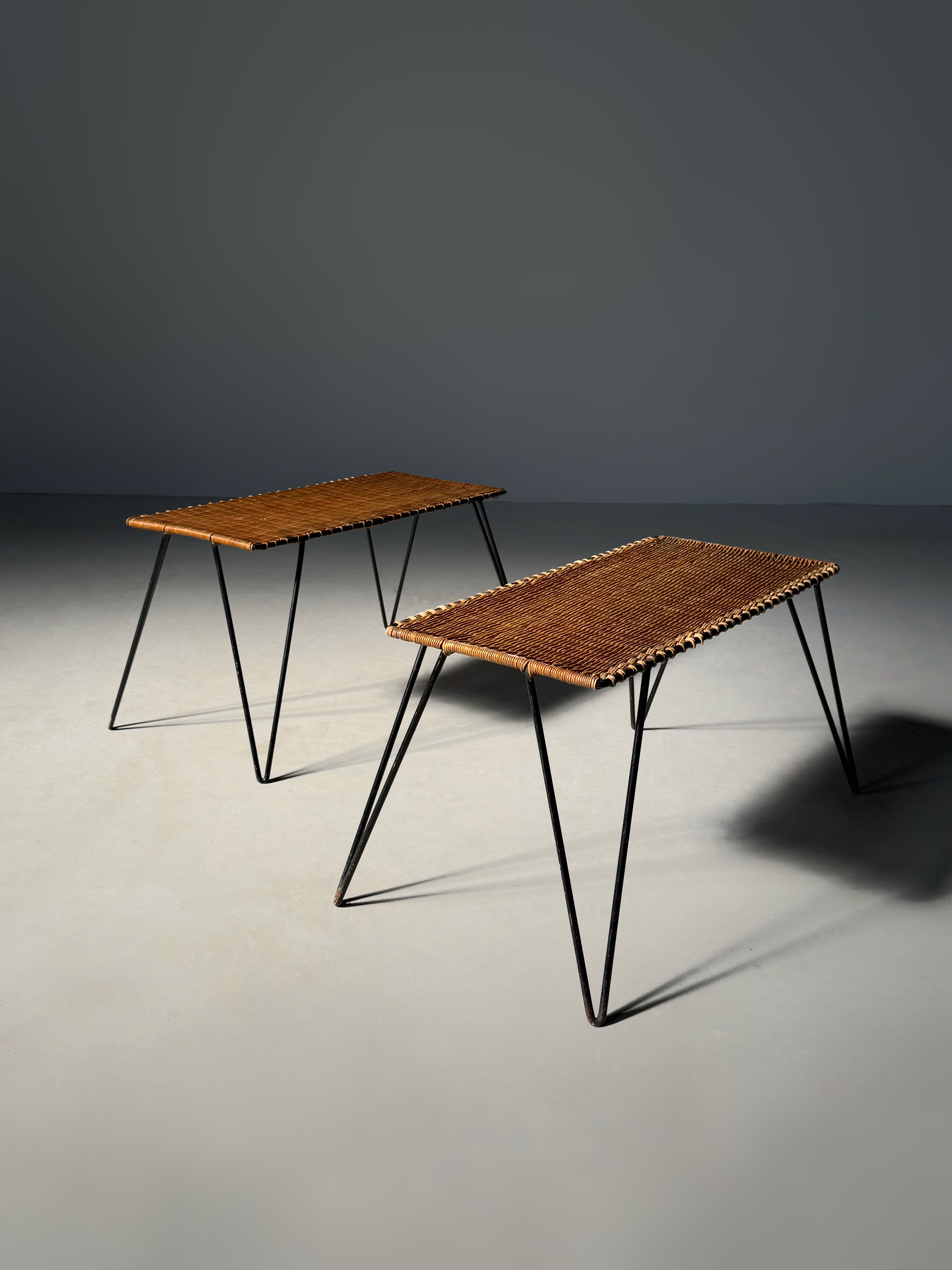 Raoul Guys rattan coffee table