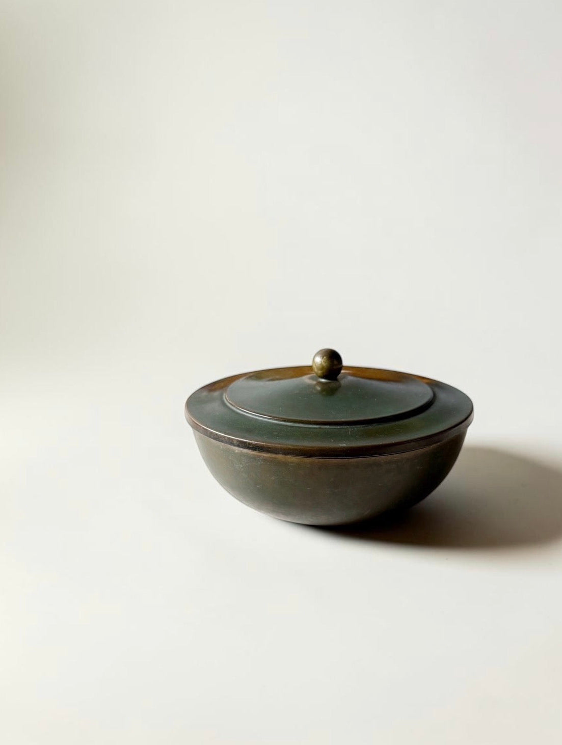Bronze box by Just Andersen, Denmark 1930s