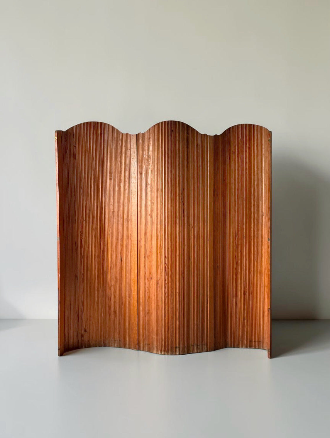 French Tambour Screen by S.N.S.A, 1940s