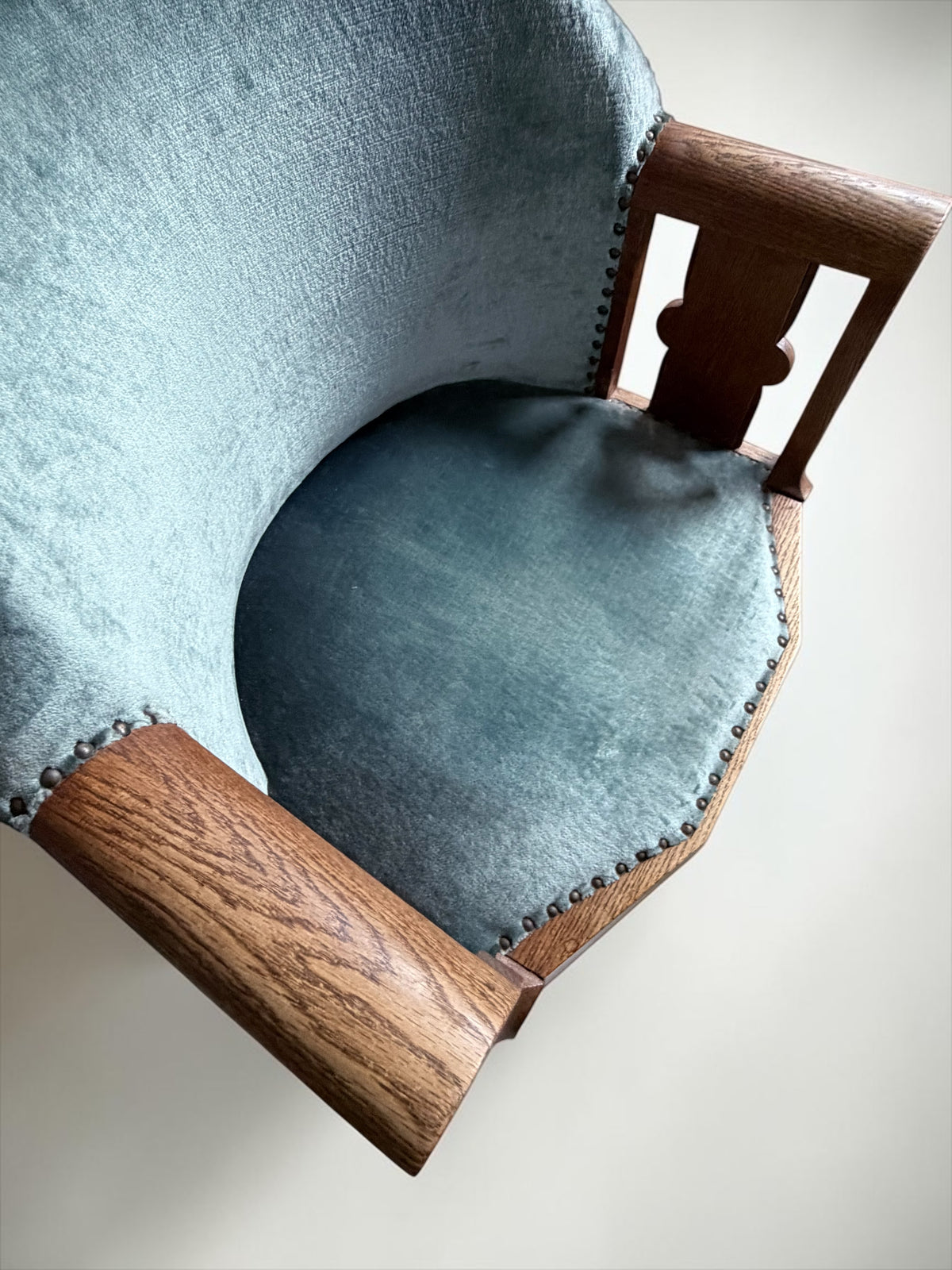 Decorative Art deco Amsterdam school armchair