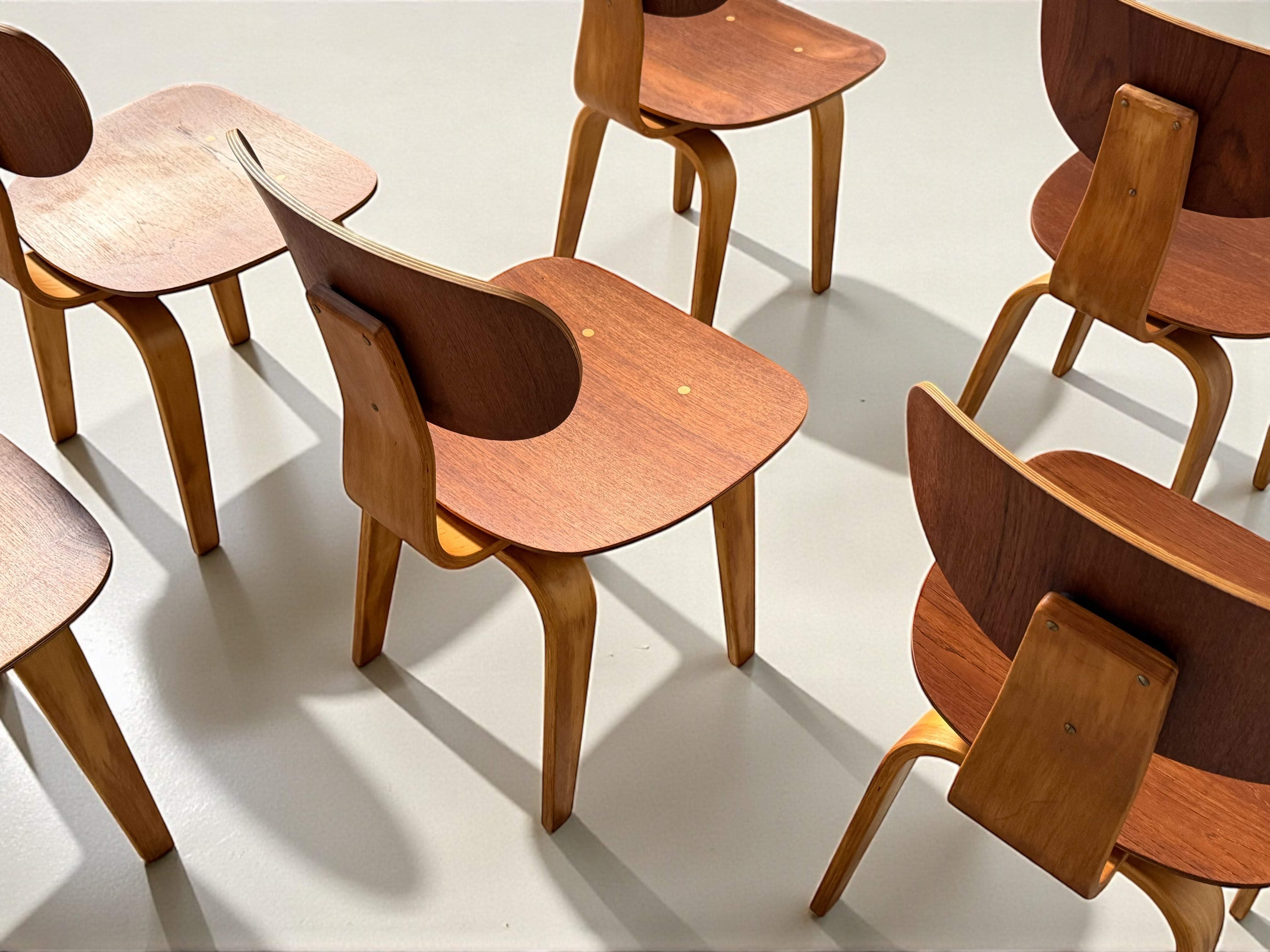 TB35/SB02 dining set by Cees Braakman for Pastoe, Dutch design, 1950s