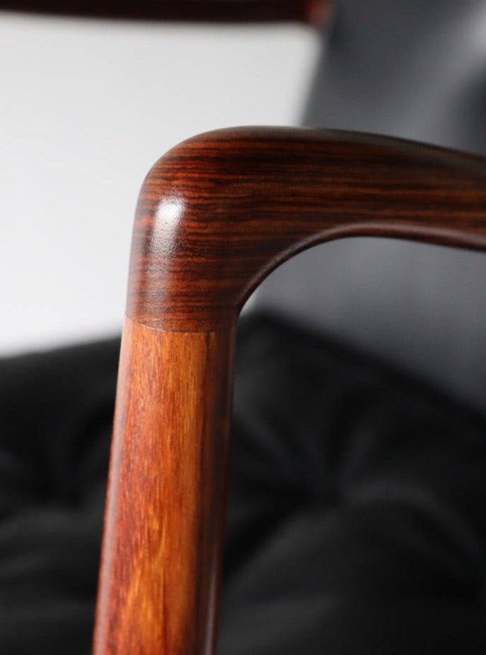 BO59 fireplace chair in rosewood by Finn Juhl