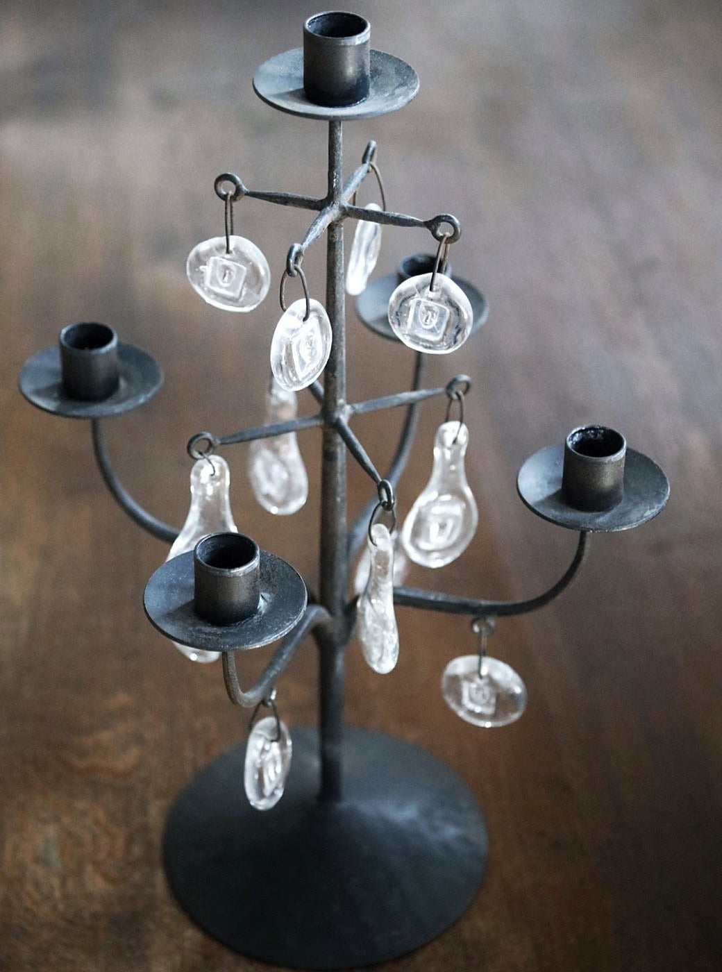 Rare Iron candelabra by Erik Höglund