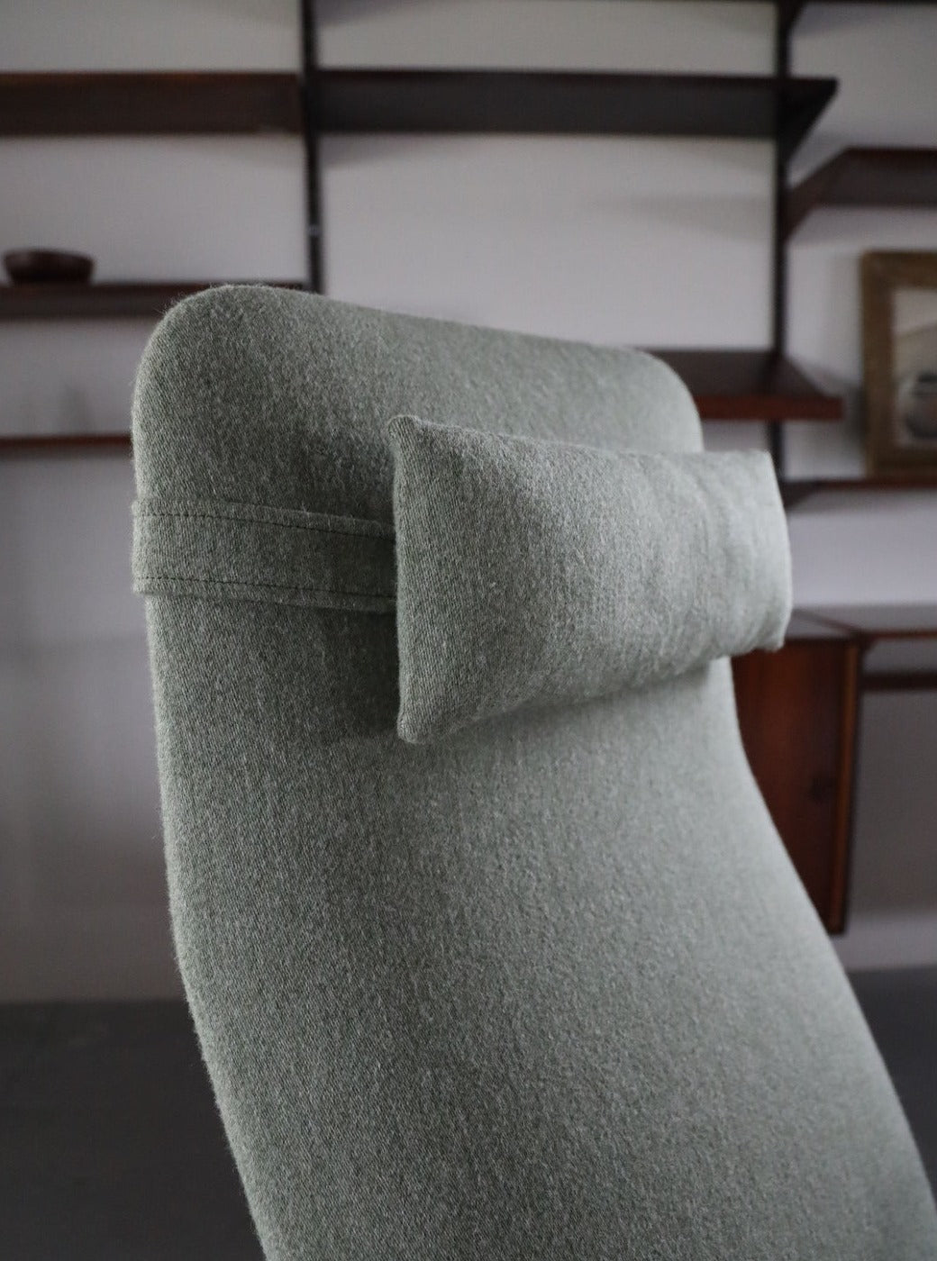 Contour adjustable high back lounge chair by Alf Svensson