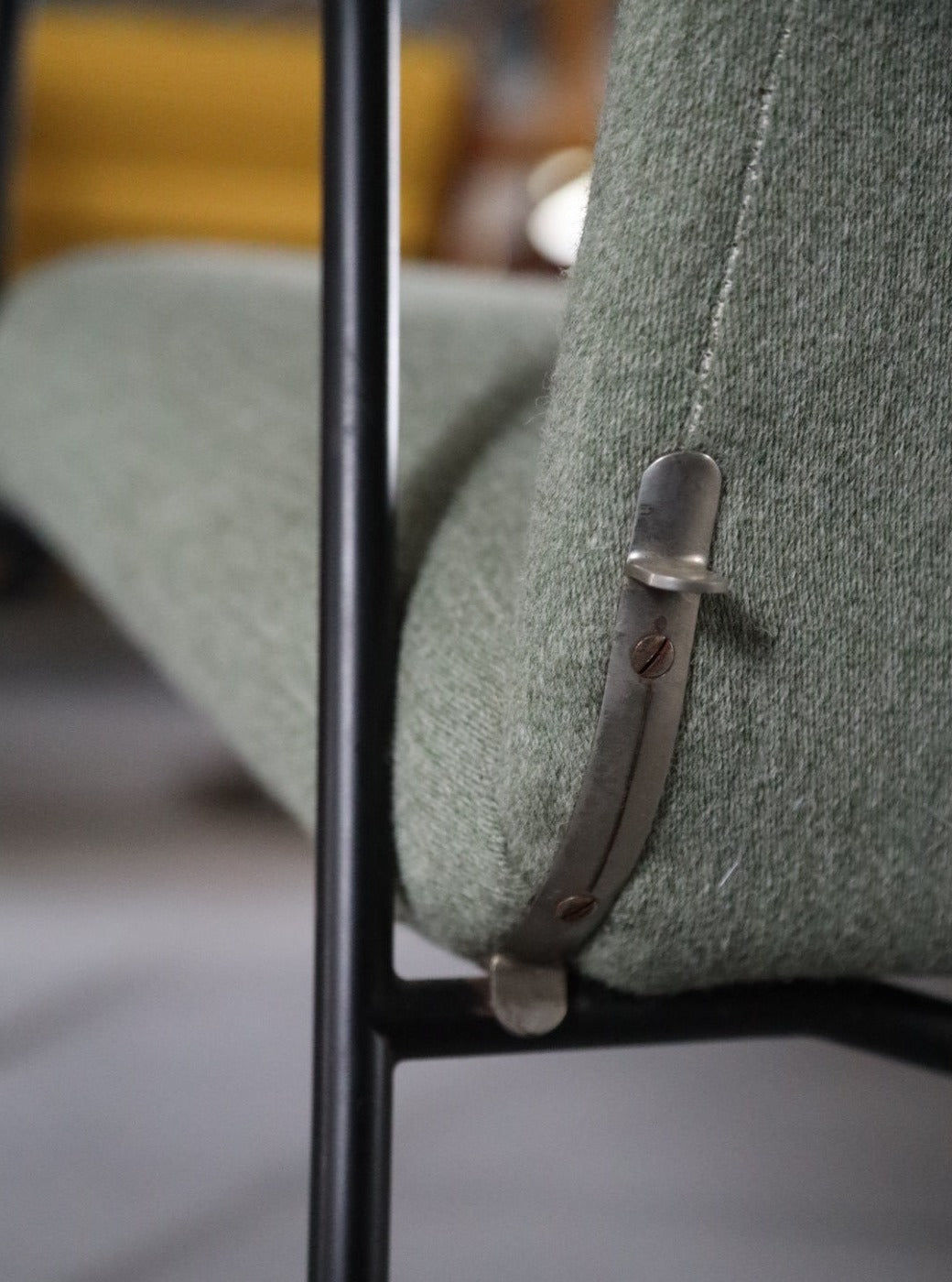 Contour adjustable high back lounge chair by Alf Svensson