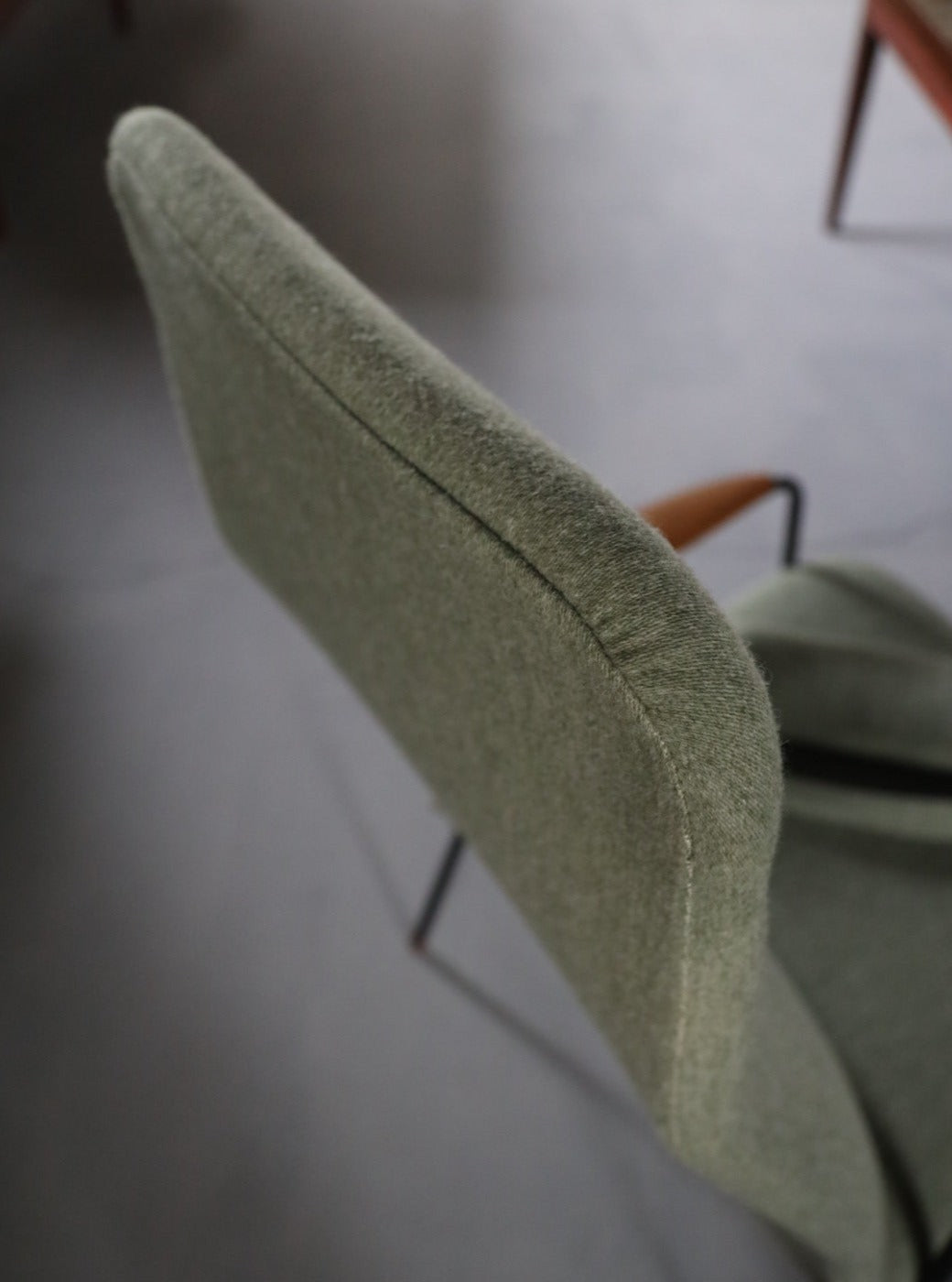 Contour adjustable high back lounge chair by Alf Svensson