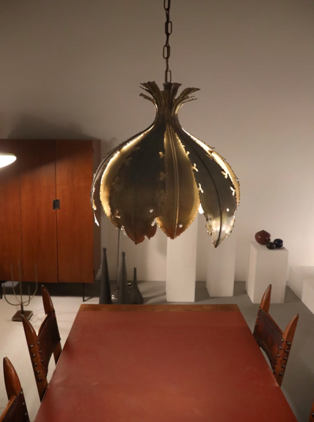 Brutalist Model 6395 Pendant Lamp by Svend Aage Holm Sørensen