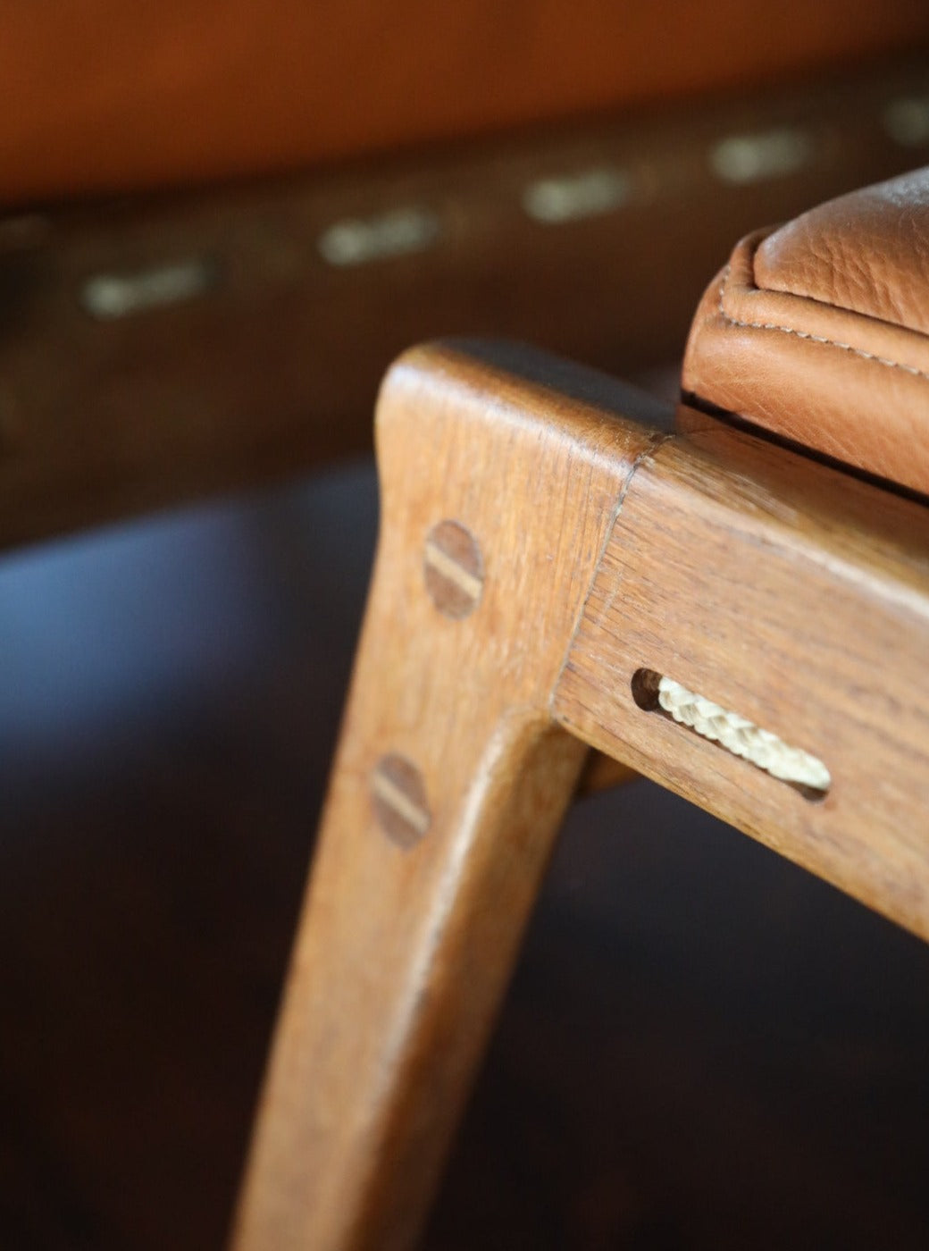 Hunting Chair with stool by Heinz Heger