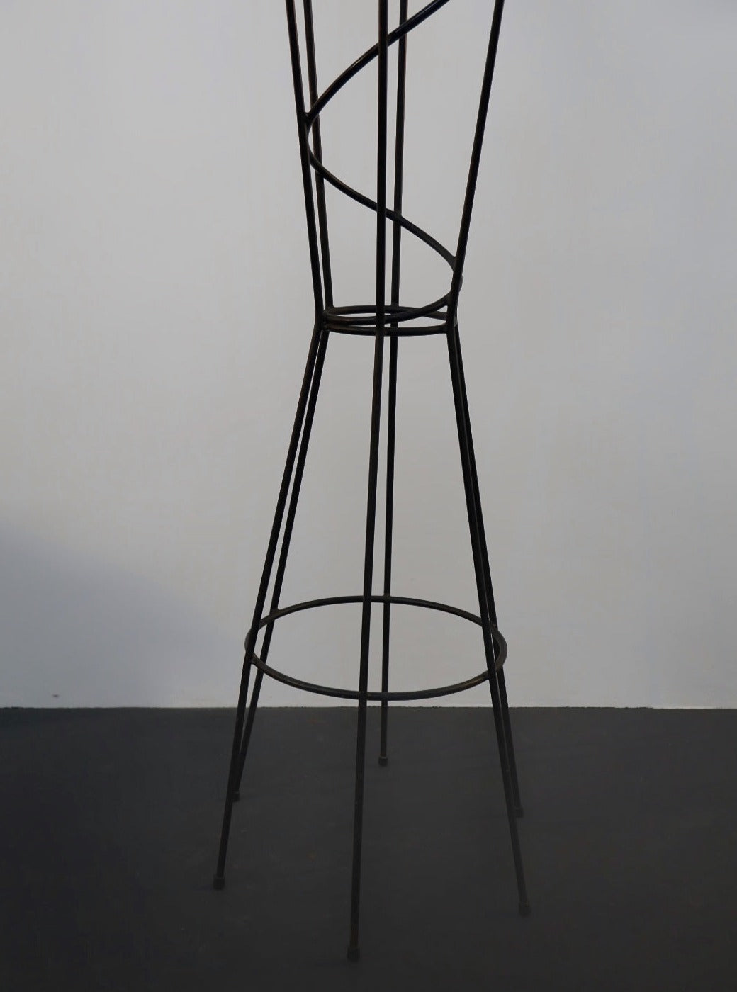 Iron & Nickel Coat Hat Rack by Roger Feraud