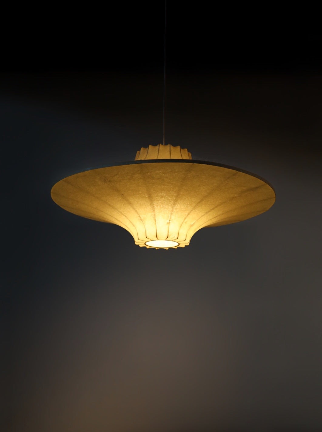 Vintage Cocoon Pendant Lamp by Achille and Pier Castiglioni for Flos