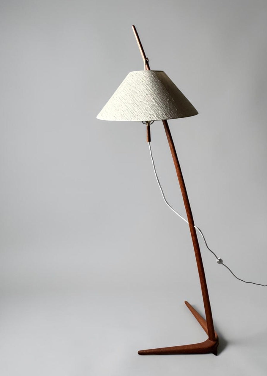 Dornstab Floor Lamp by A. Pöll for Kalmar, Austria 1920 to 1949