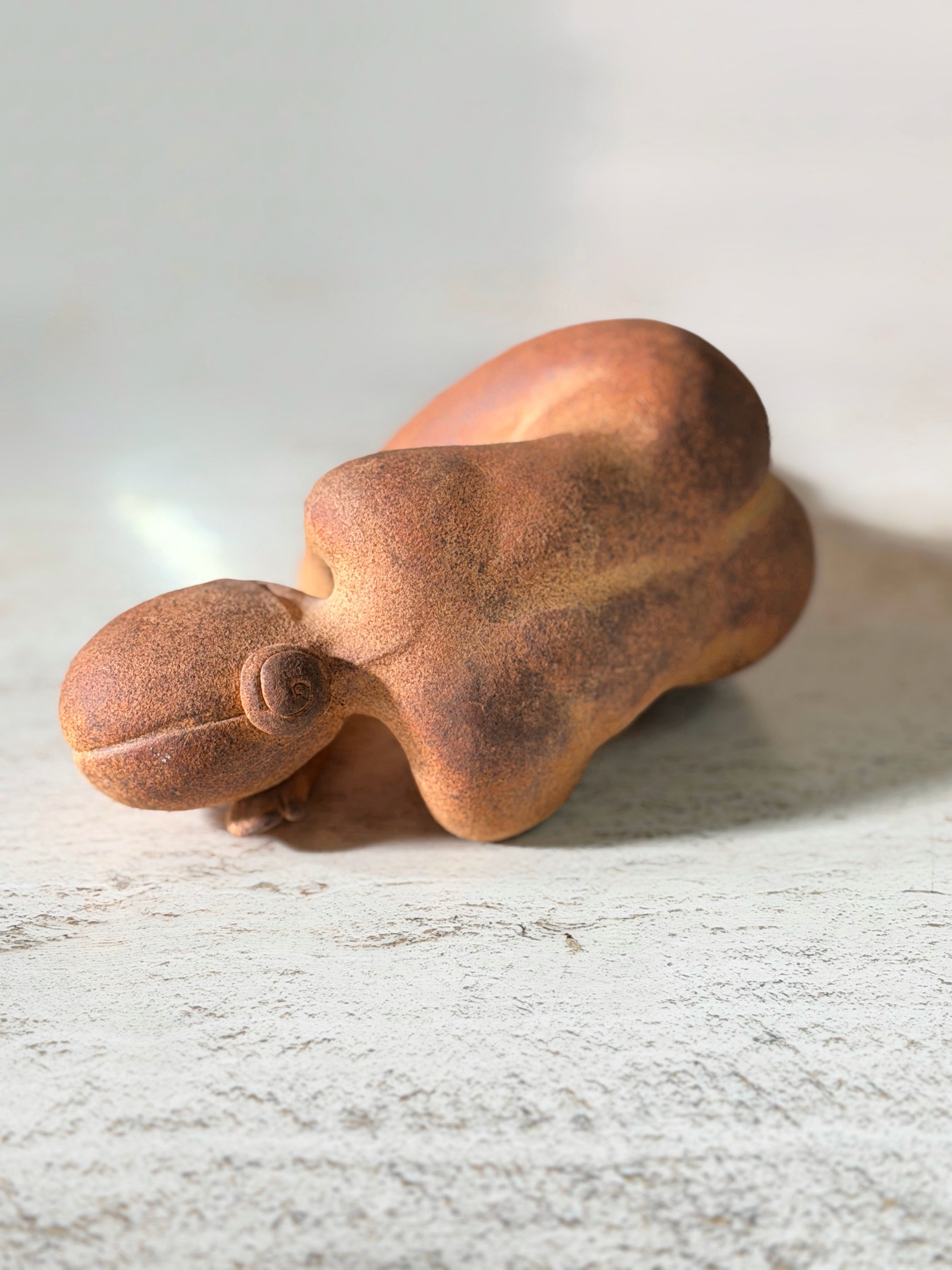 Bodil Hansen Signert Keramikk Skulptur, Denmark 1997