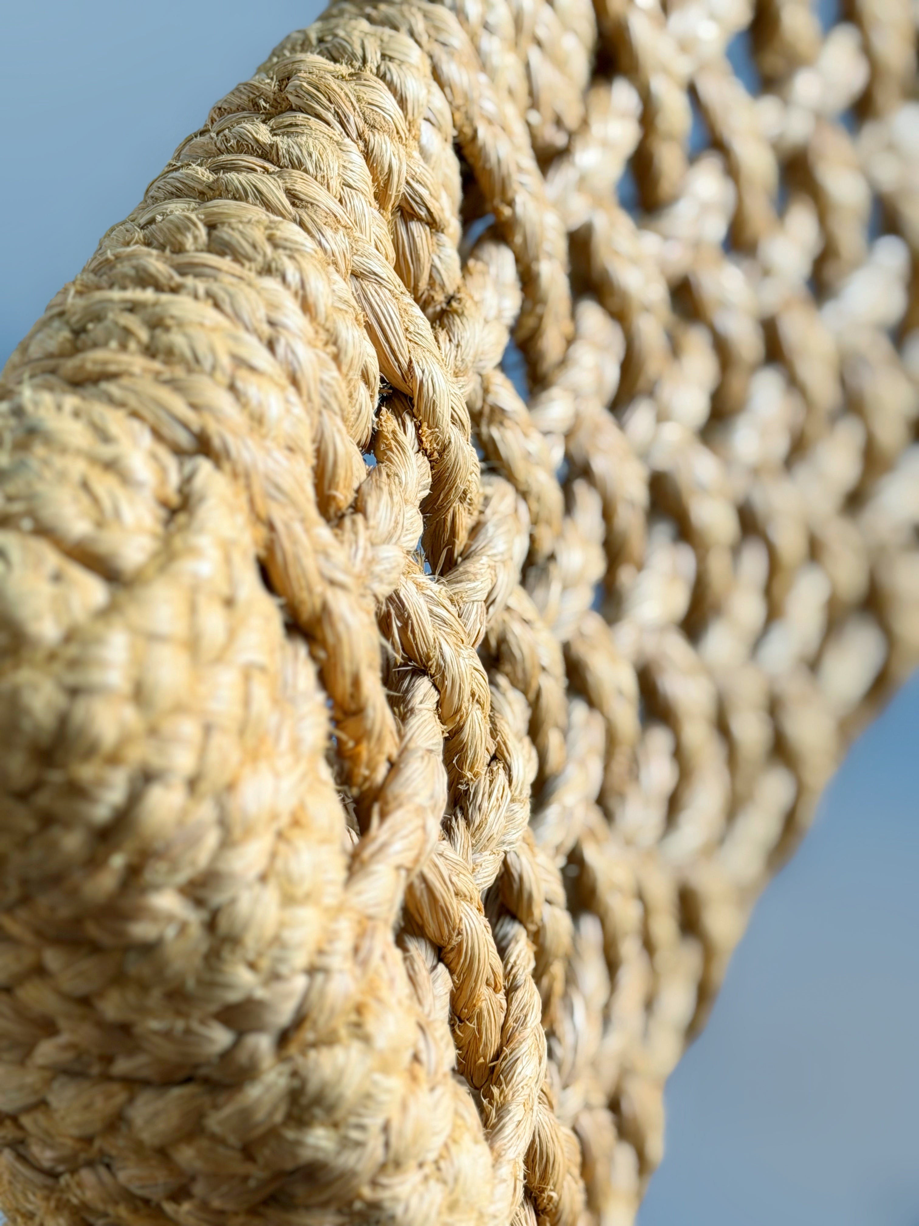 Armchair in Wicker Straw by Adrian & Frida Minet for Vibo Vesoul