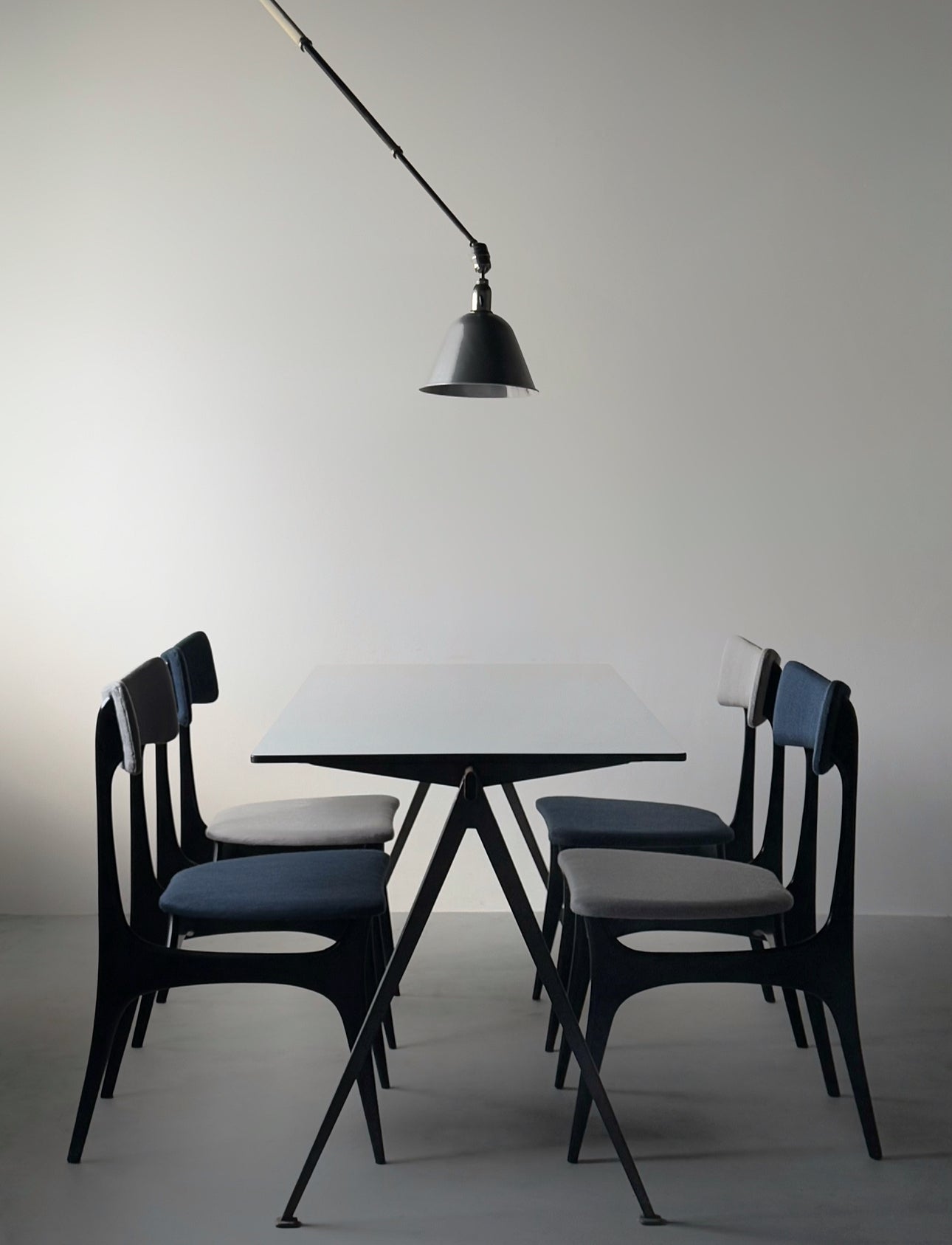 S3 dining chairs by Alfred Hendrickx for Belform, Belgium 1958