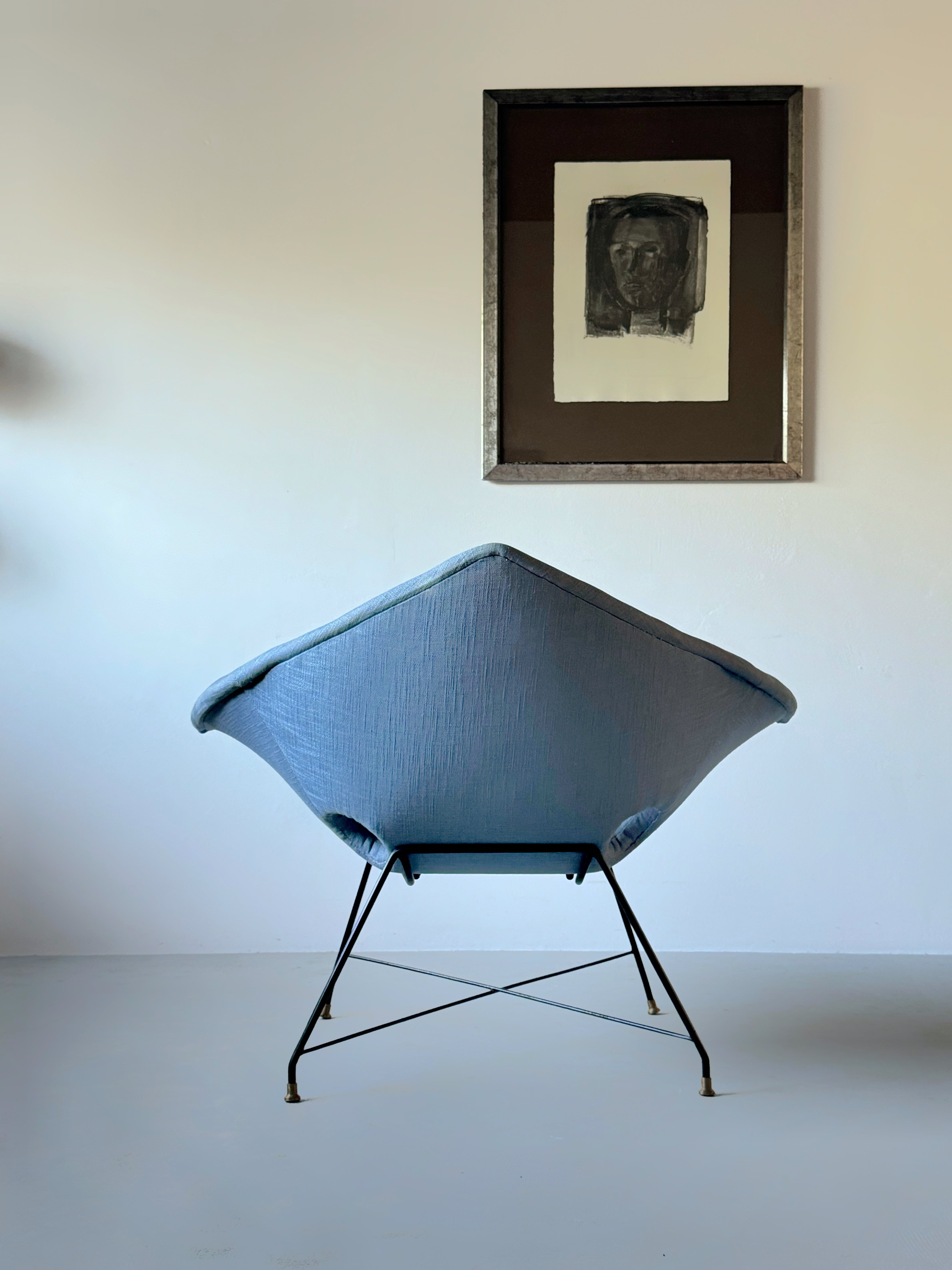 Lounge chair by Augusto Bozzi for Saporiti 1950s