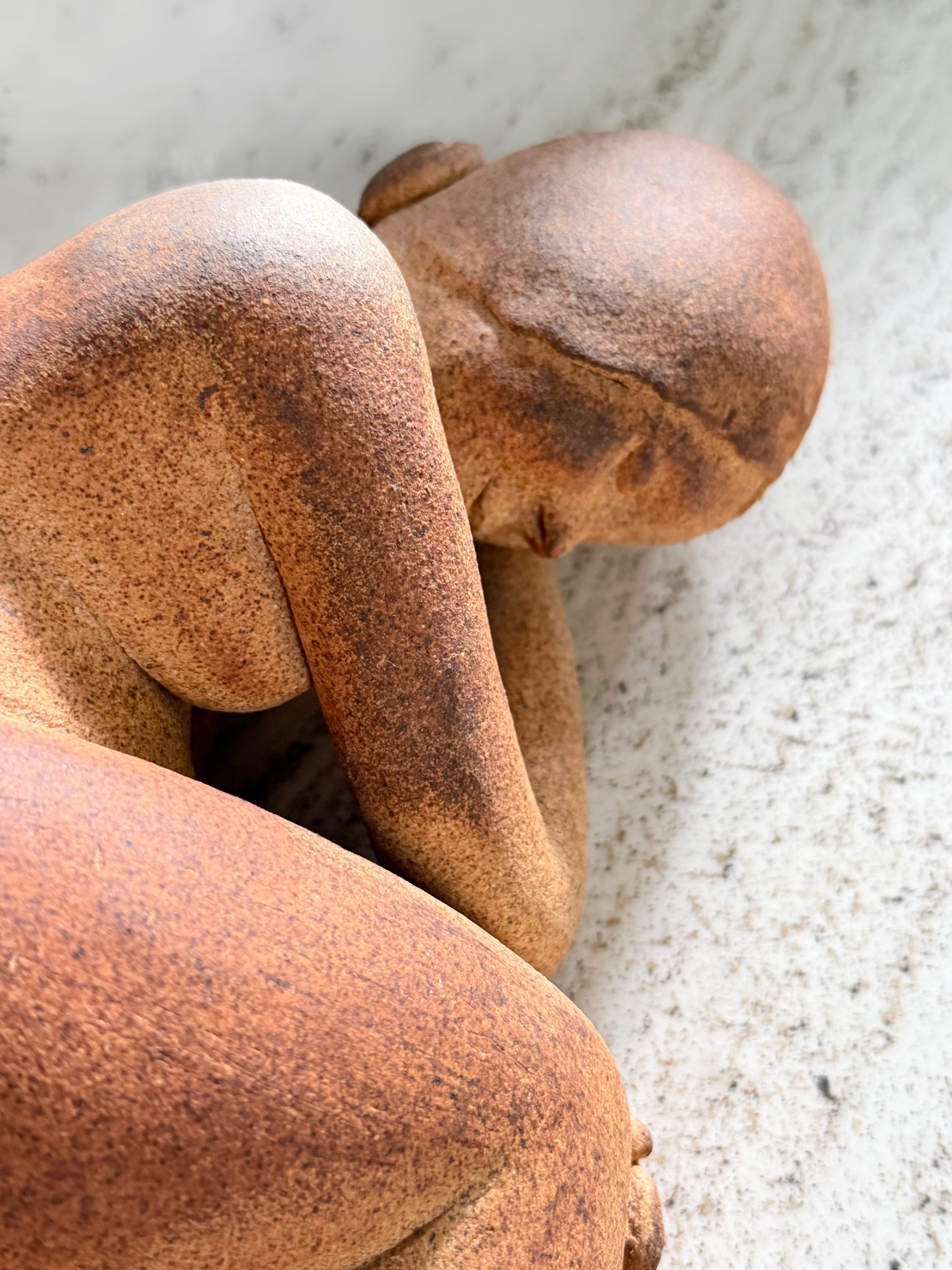 Bodil Hansen Signert Keramikk Skulptur, Denmark 1997