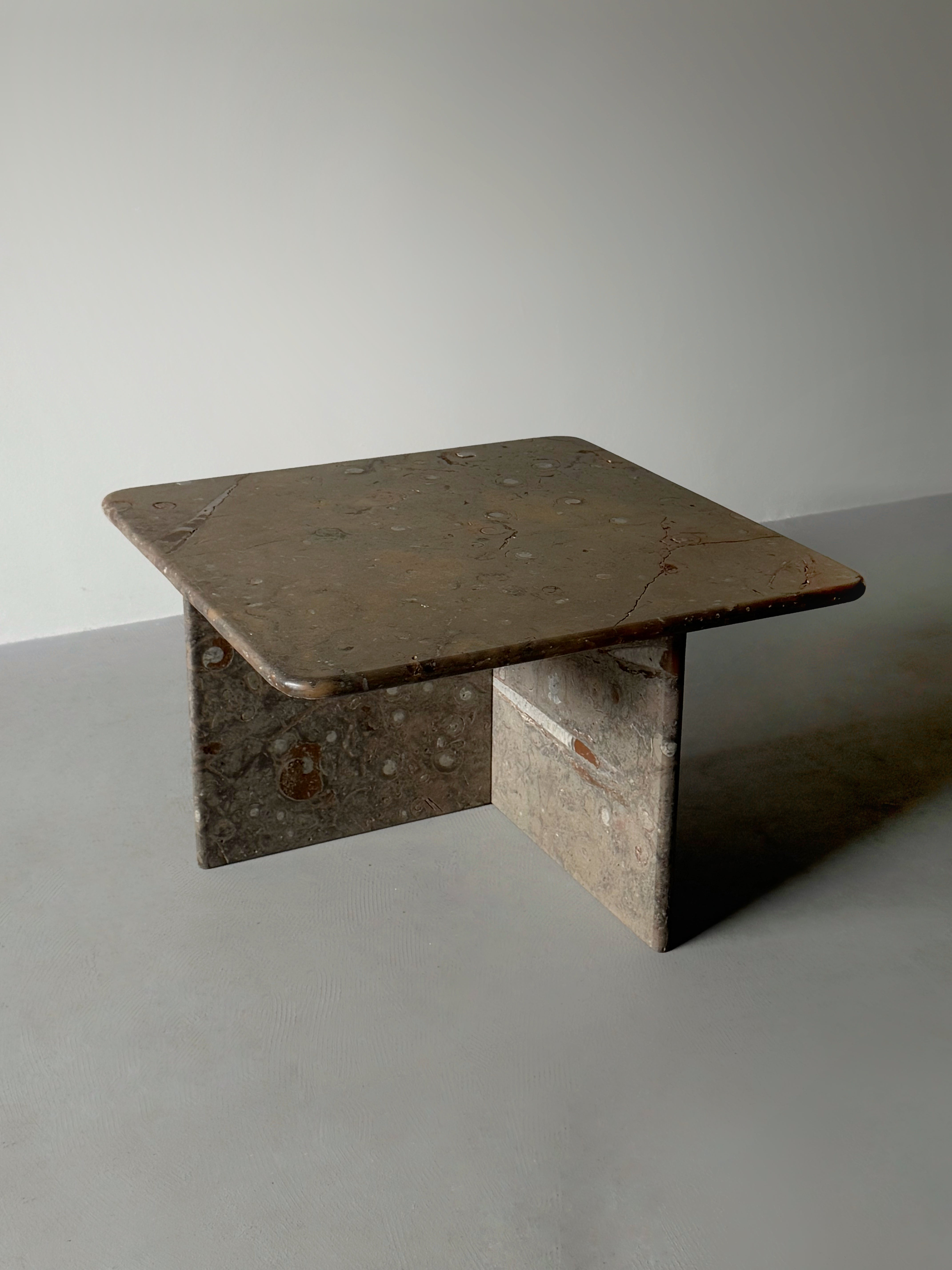 Fossil Stone Coffee Tables 1970s