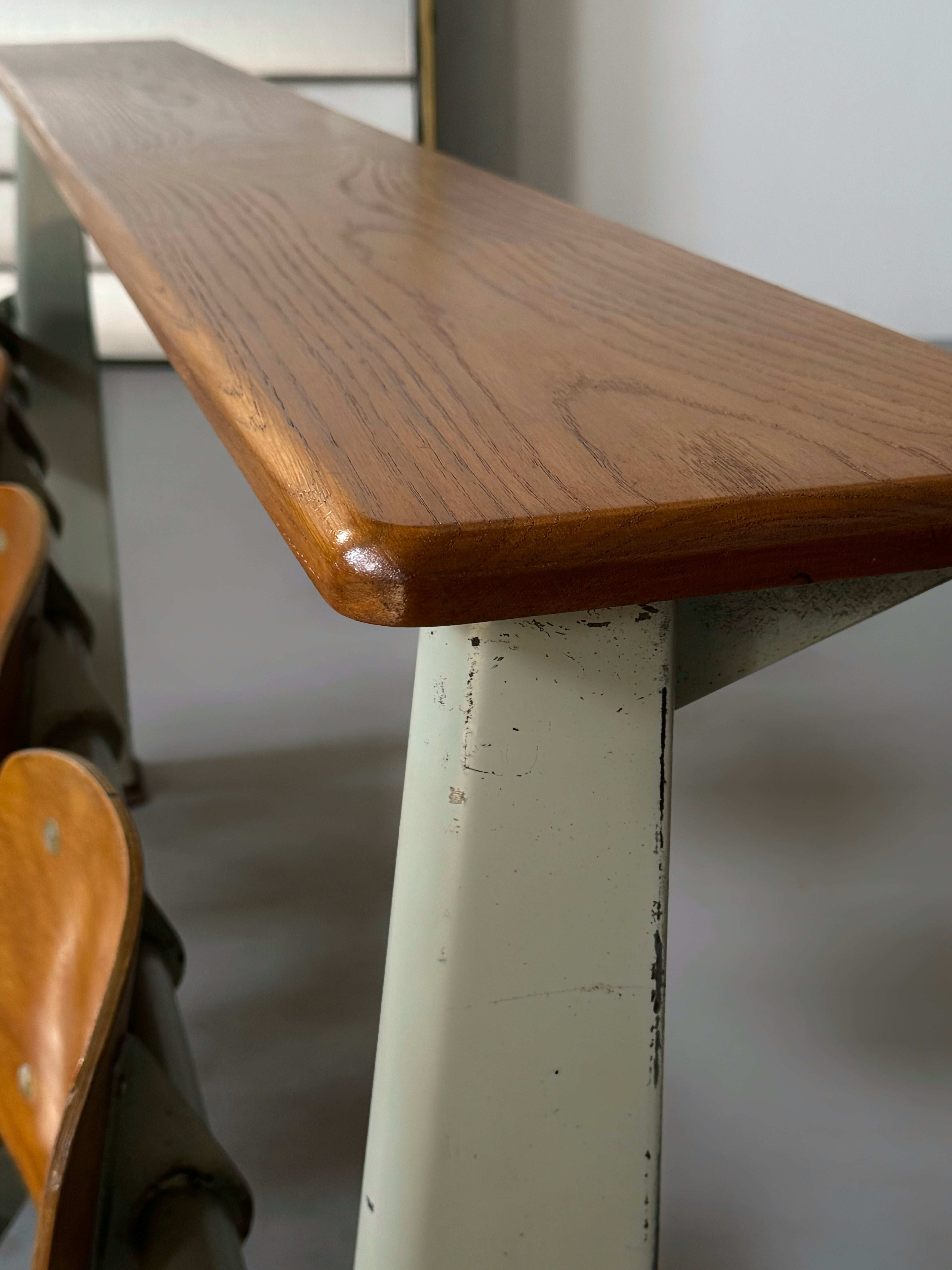 Amphitheater bench by Jean Prouvé, France 1960s