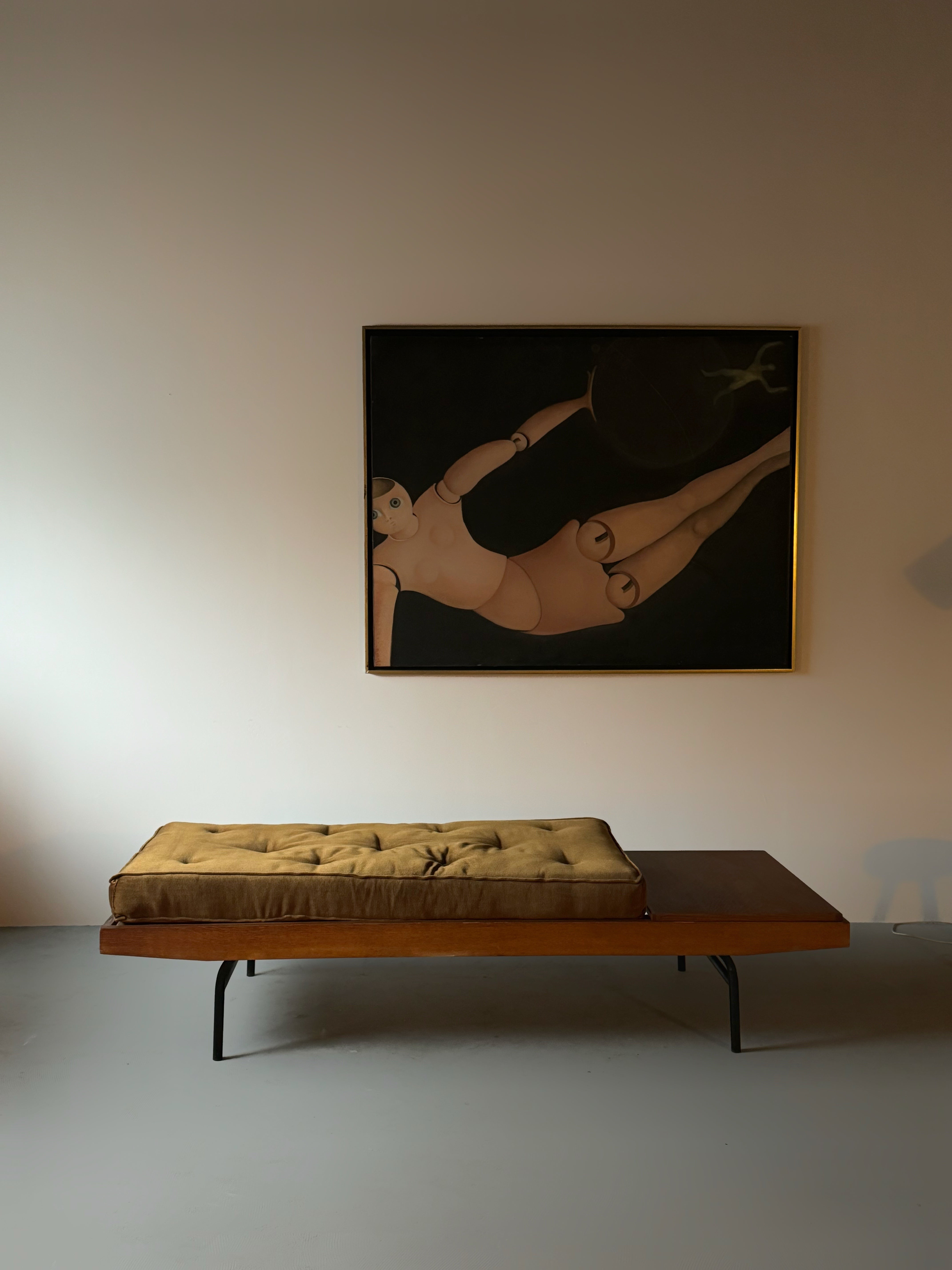 Vintage sofa "day and night" by Pierre Guariche