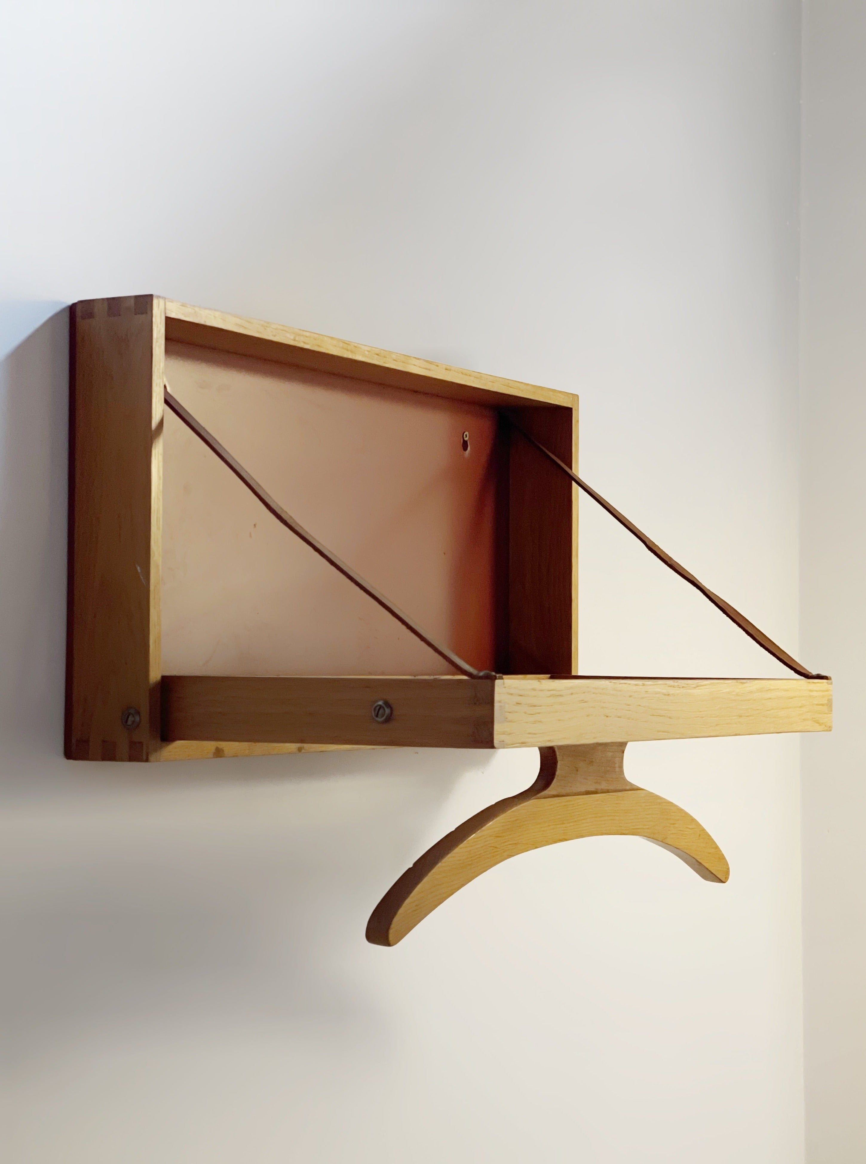 Wall Coat Hanger Valet in Teak by Hoff & Østergaard, Denmark, 1960s