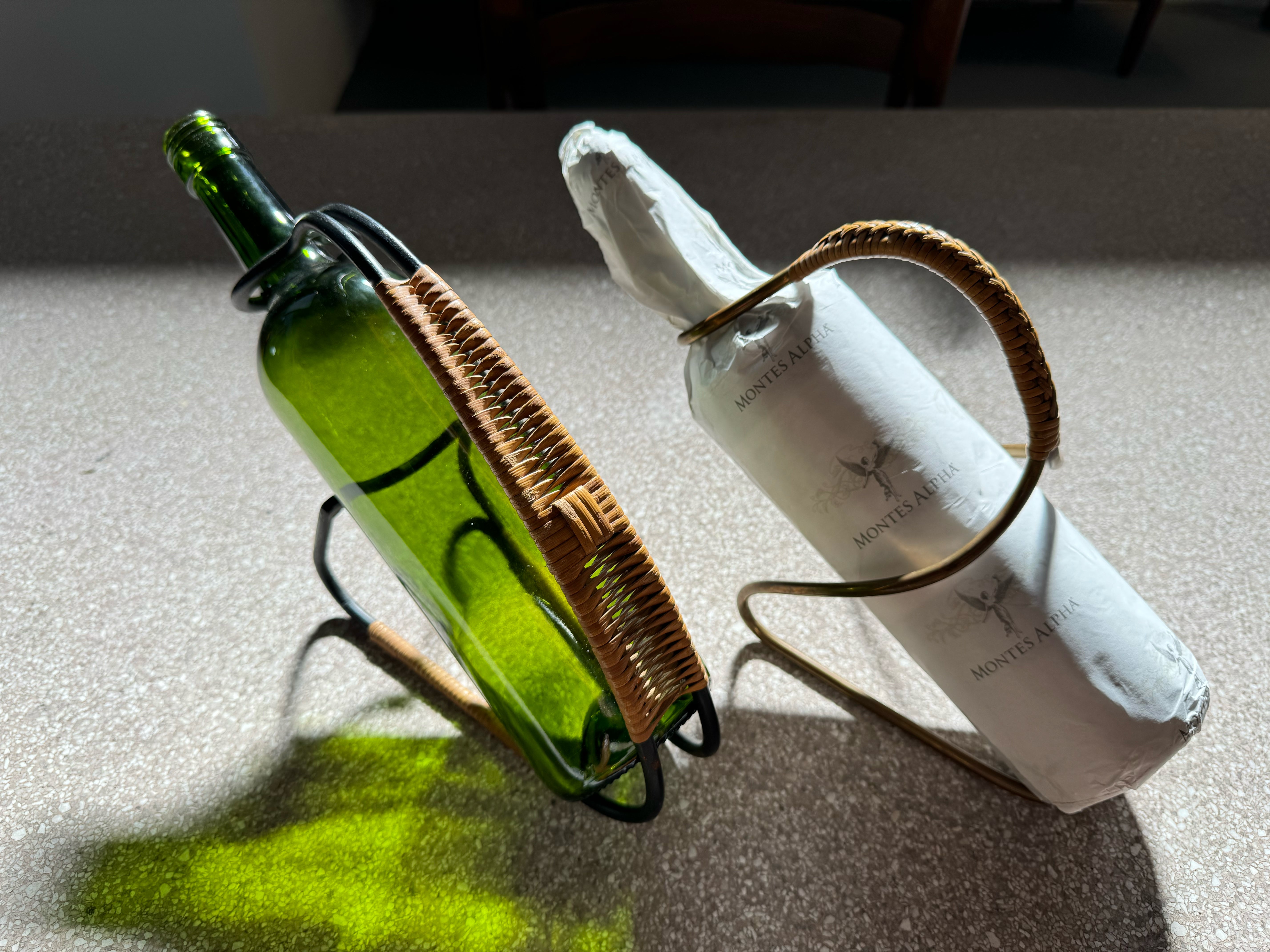 Bottle Holder by Auböck Around 1950s