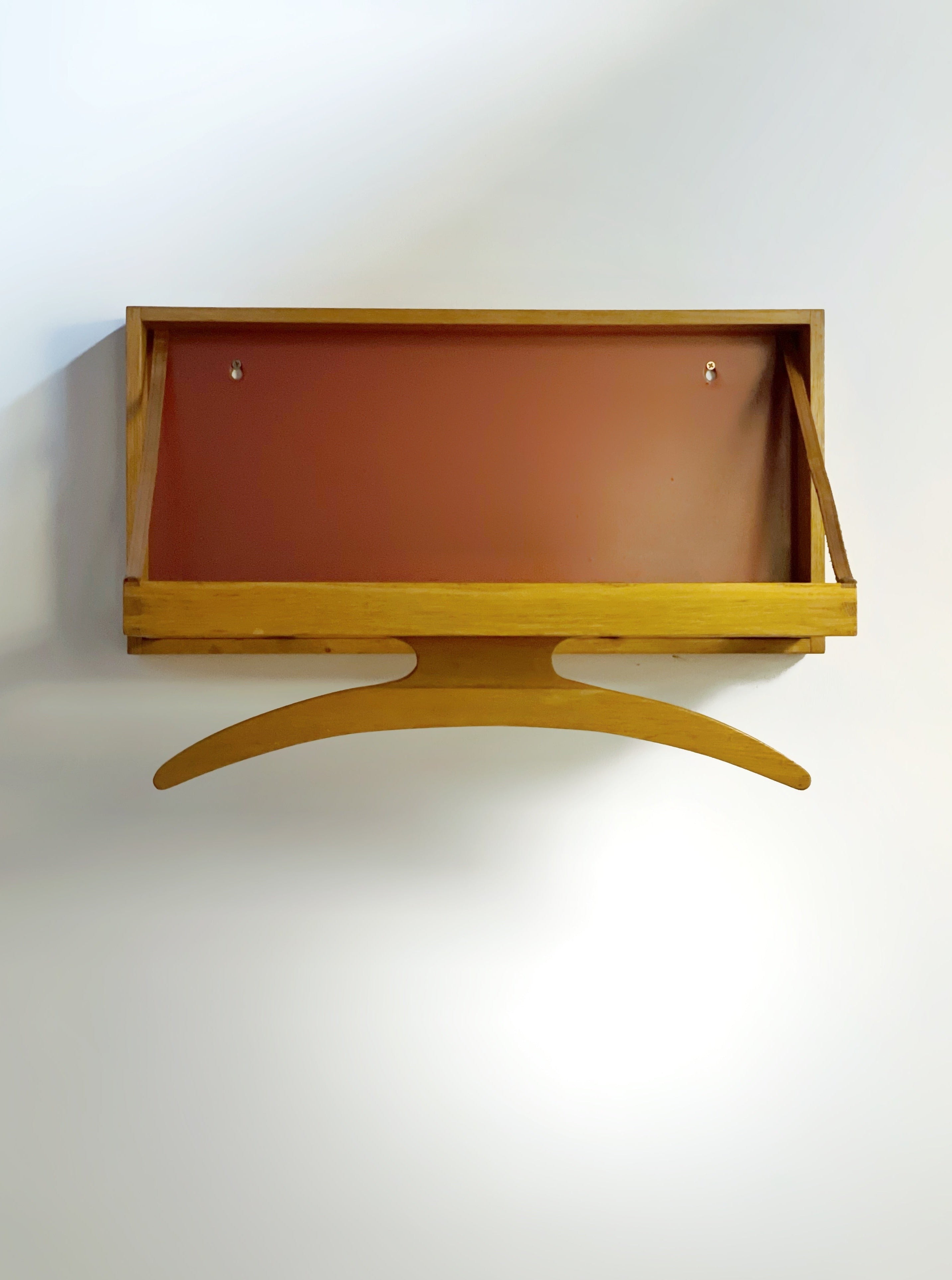 Wall Coat Hanger Valet in Teak by Hoff & Østergaard, Denmark, 1960s