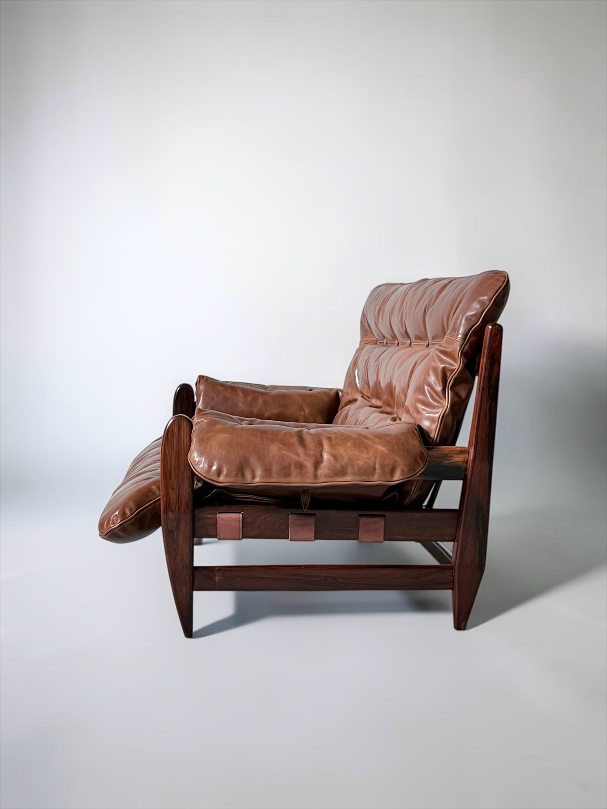 Rodeio Lounge Set by Jean Gillon for Italma Wood Art, Brazil, 1960s