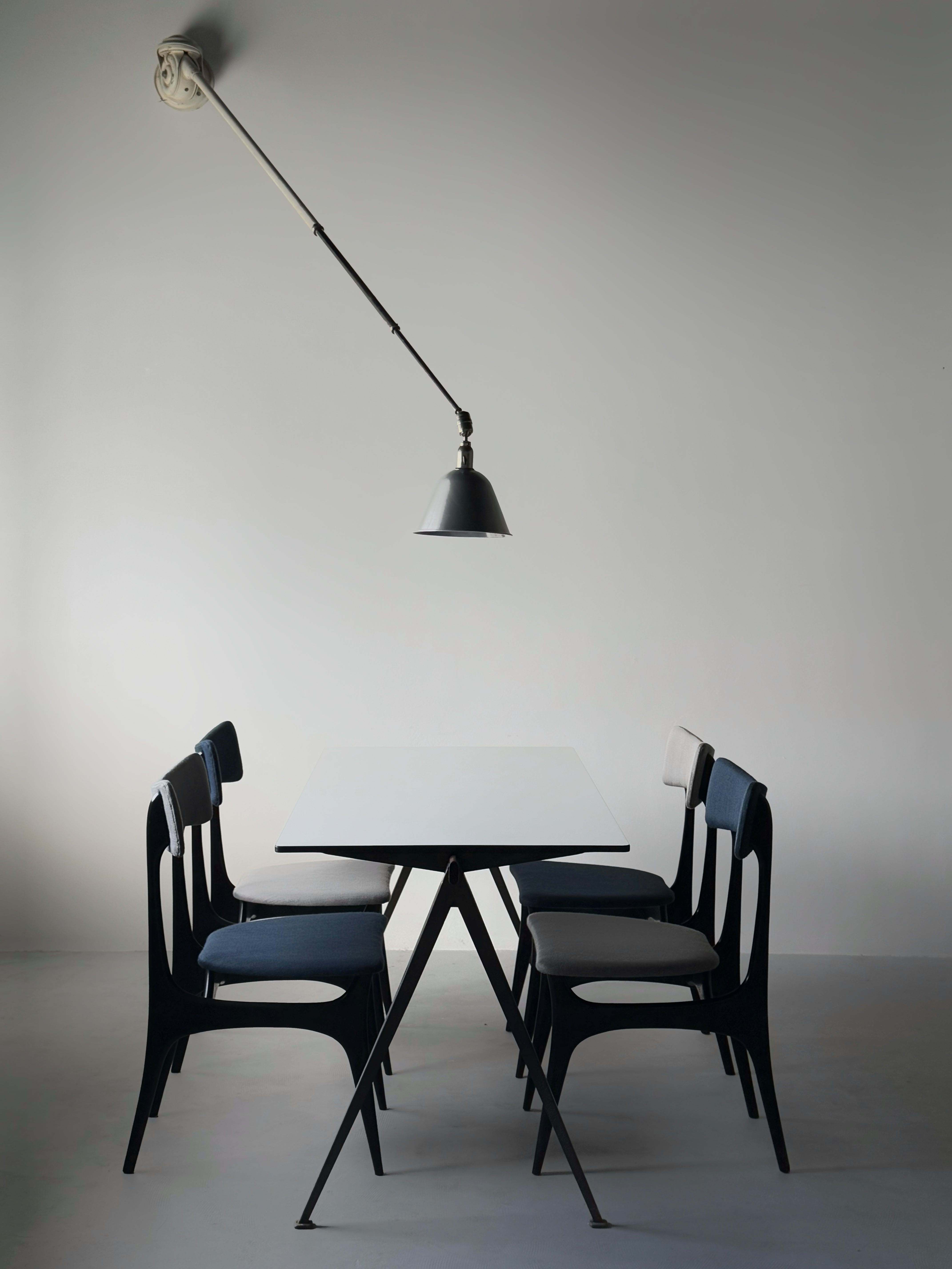 S3 dining chairs by Alfred Hendrickx for Belform, Belgium 1958