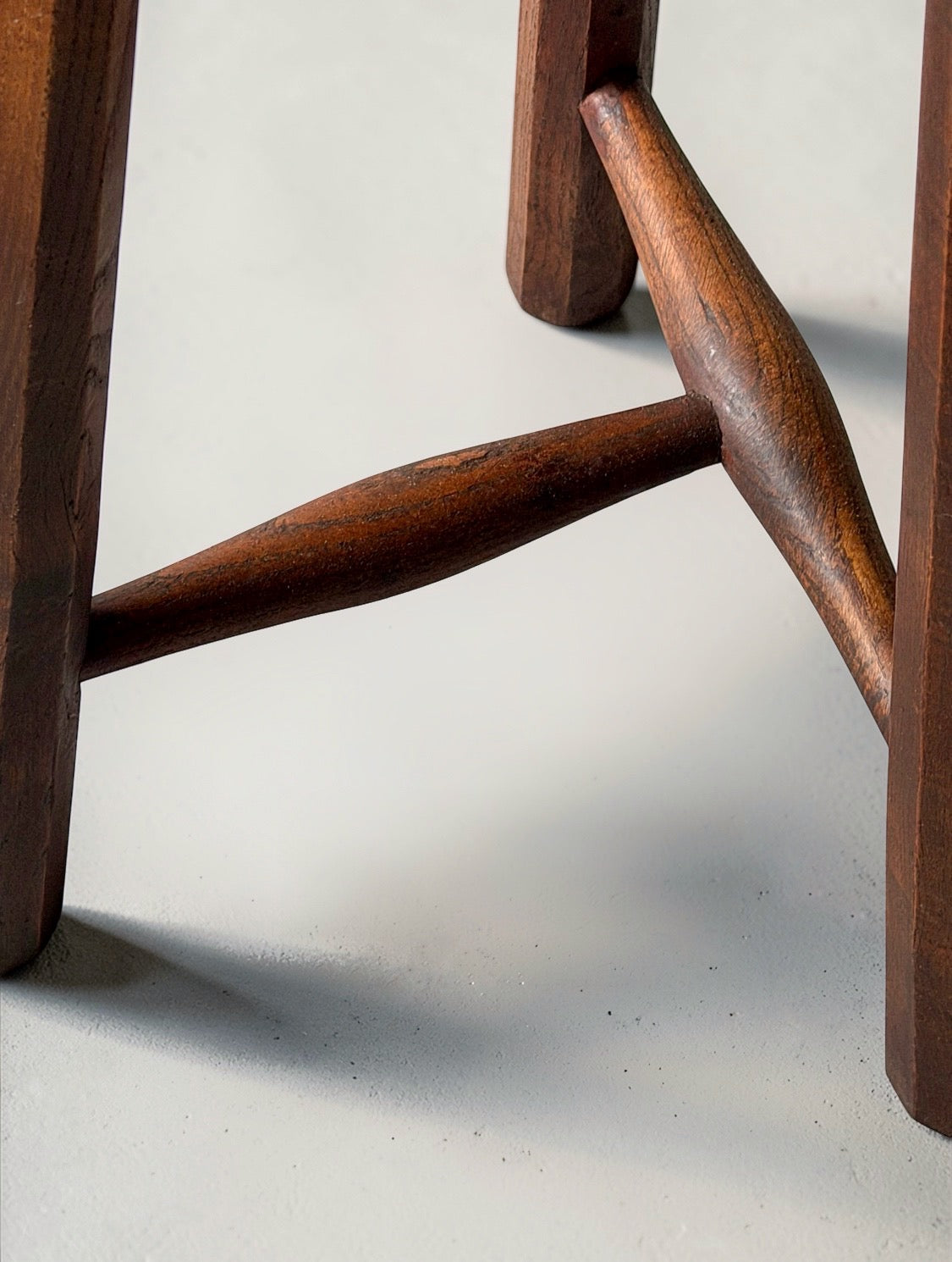 Stool by Adrien Audoux & Frida Minet, France 1950s