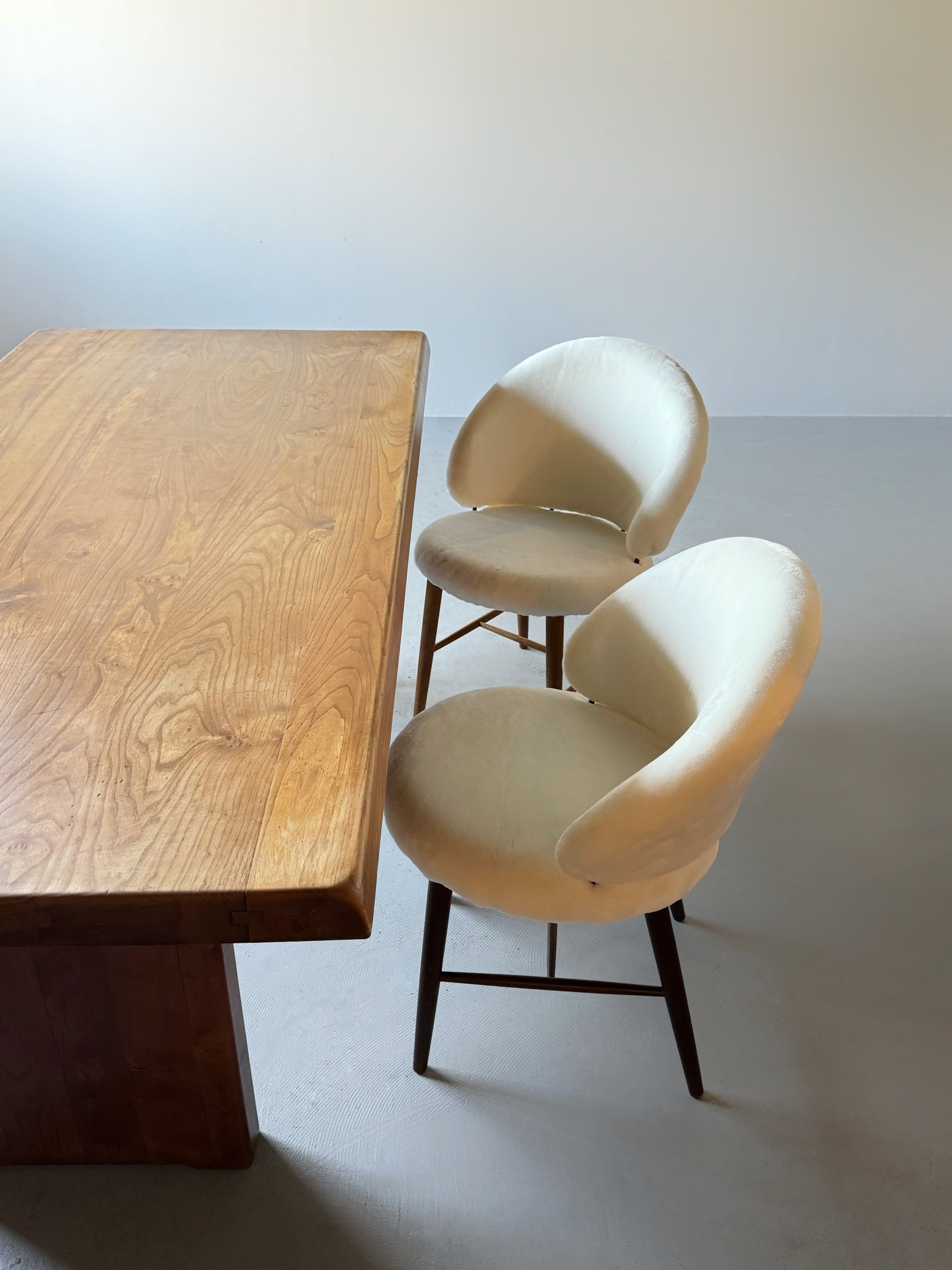 Vintage Danish Vanity Chair, Denmark 1950s
