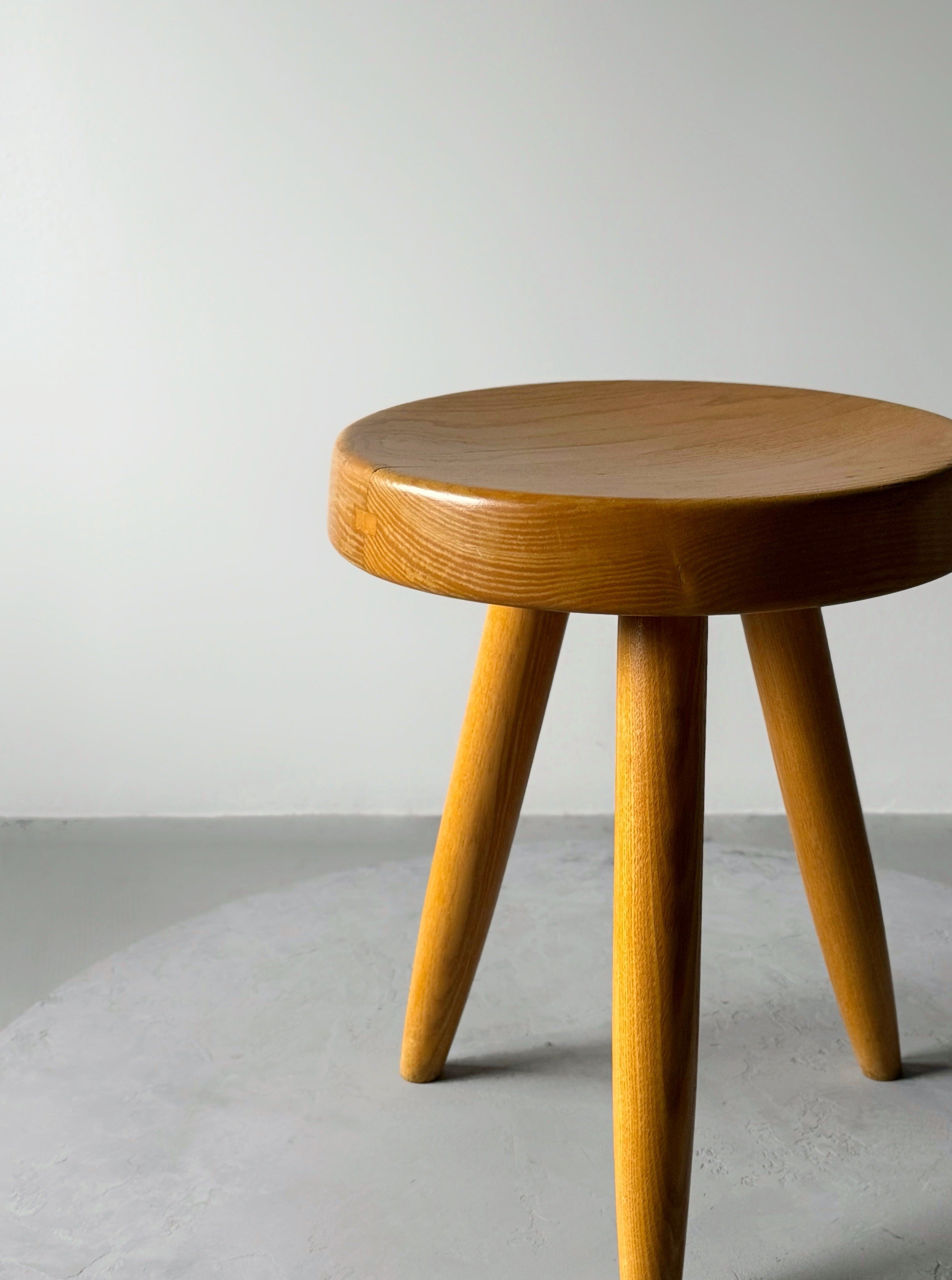 High Berger stool Designed by Charlotte Perriand