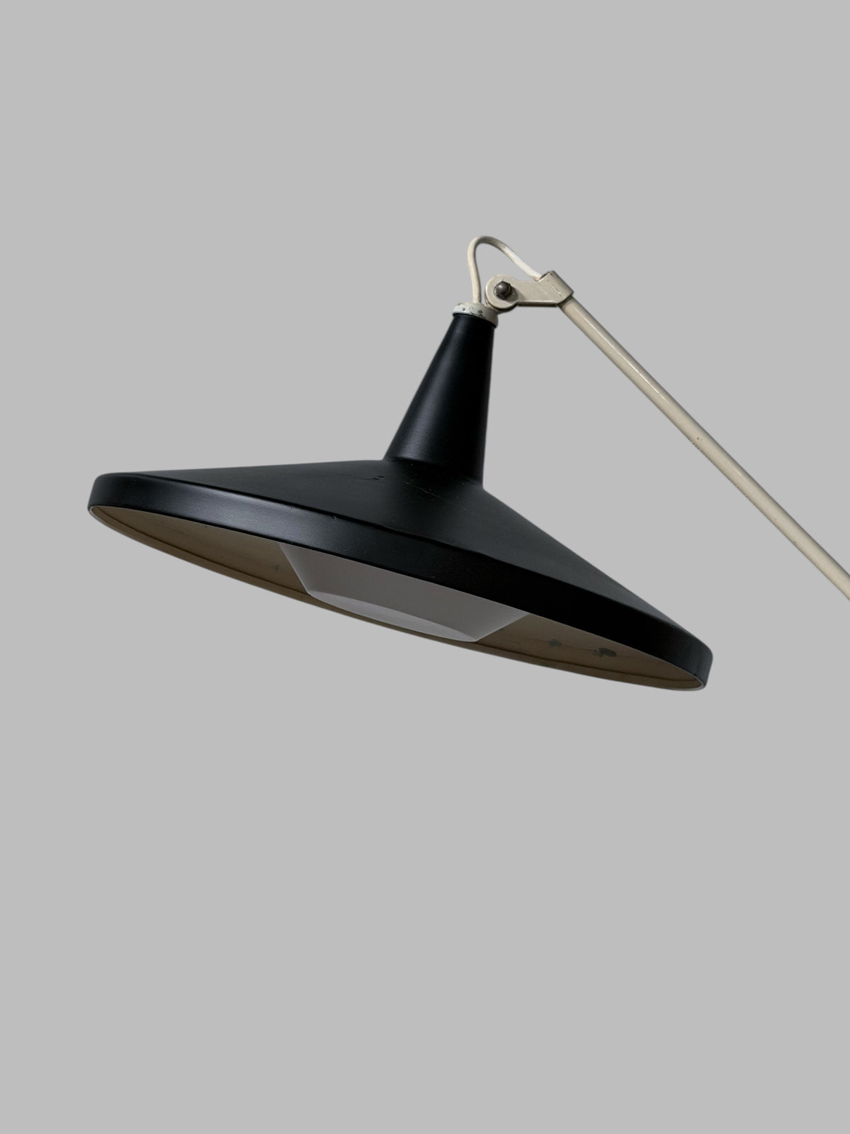 Panama Floor Lamp in Black by Wim Rietveld for Gispen, 1957