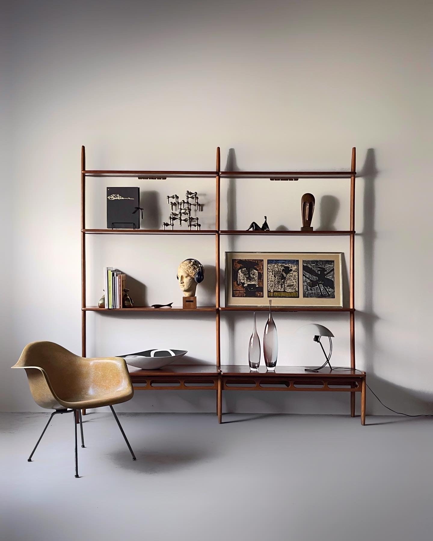 Shelving Unit in teak & oak by William Watting