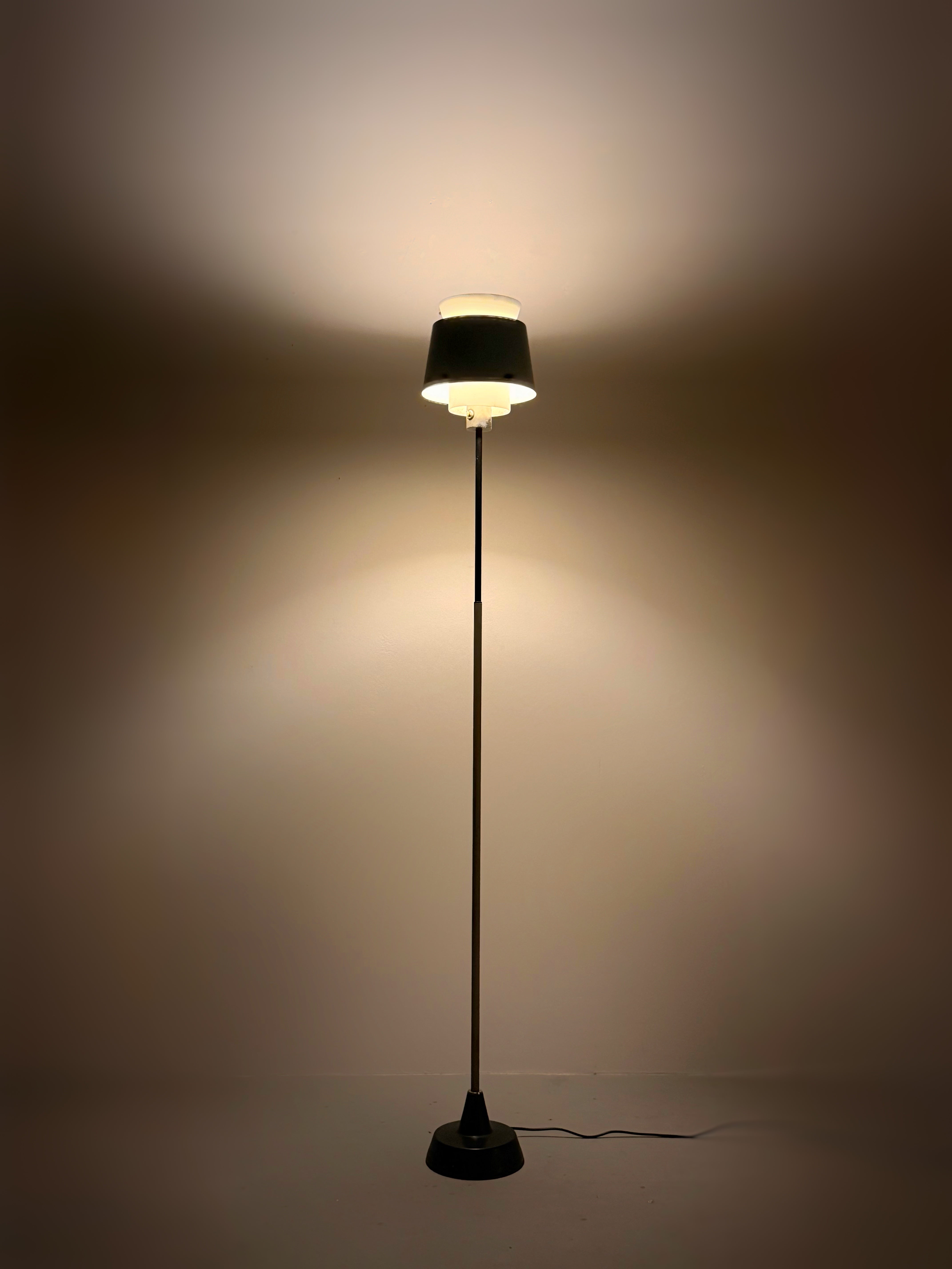 Floor Lamp by Gaetano Sciolari for Italy Stilnovo 1954