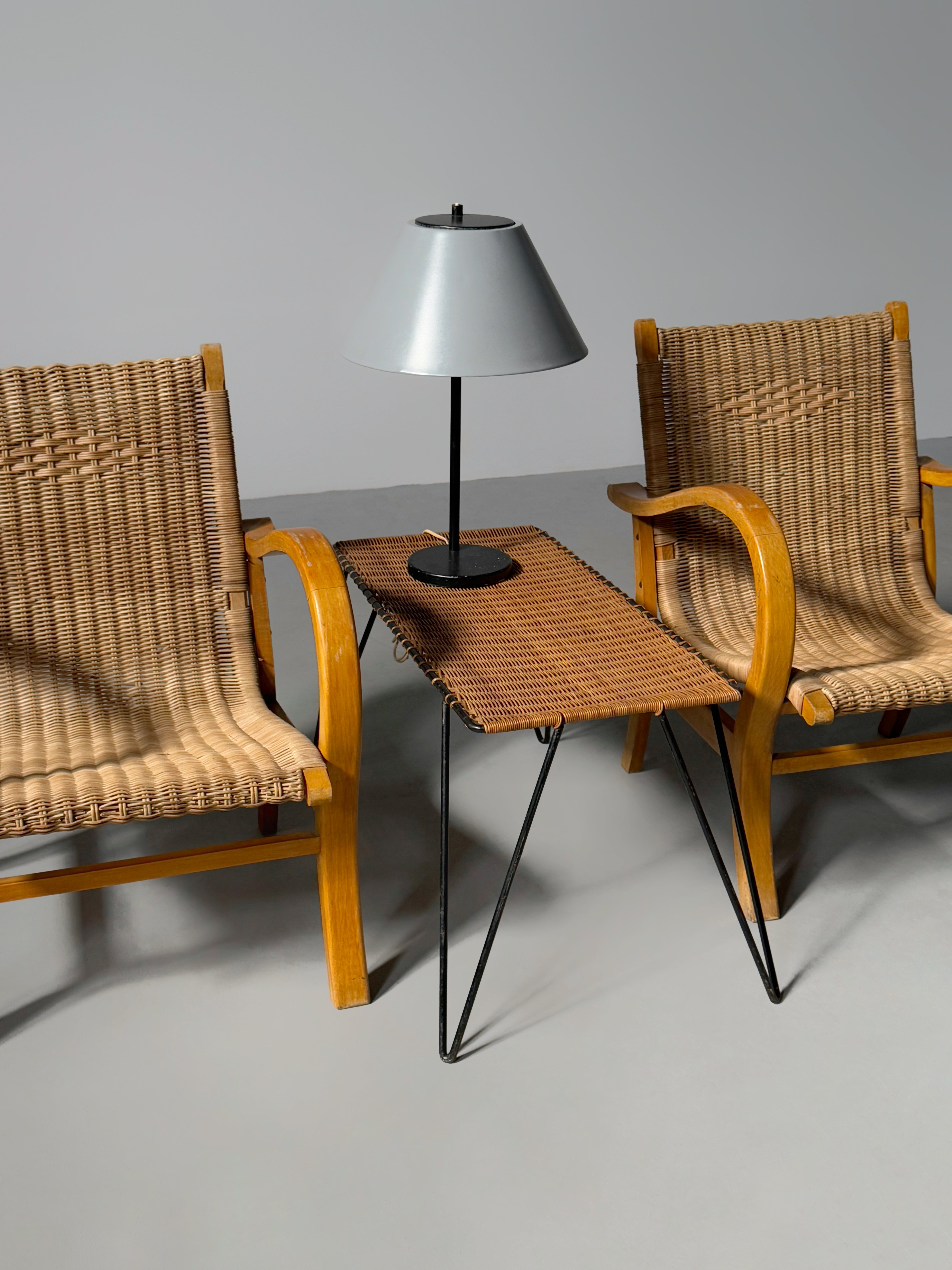 Raoul Guys rattan coffee table