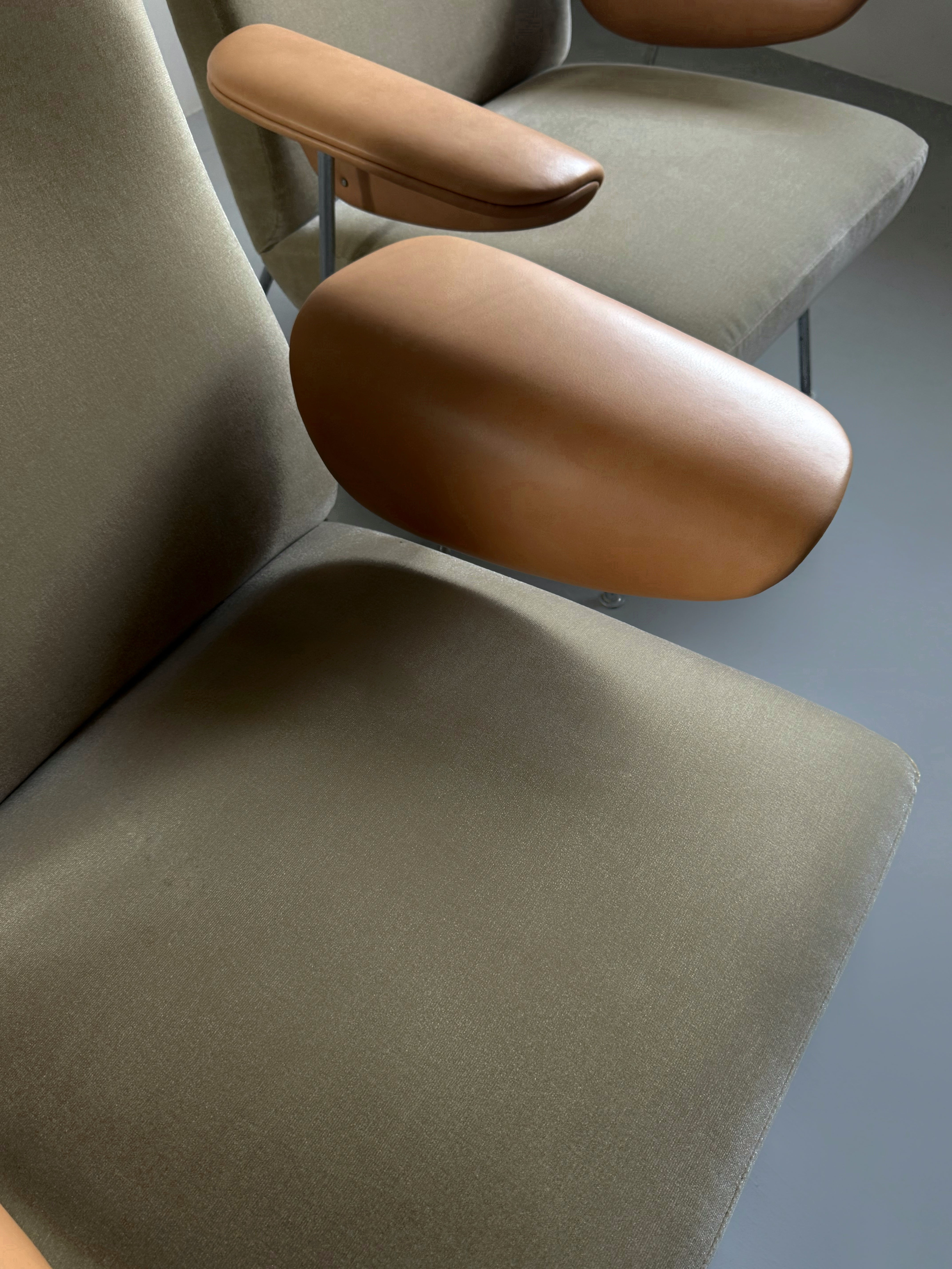 Set of Lounge Chairs by Theo Ruth for Wagemans & Van Tuinen, 1950s