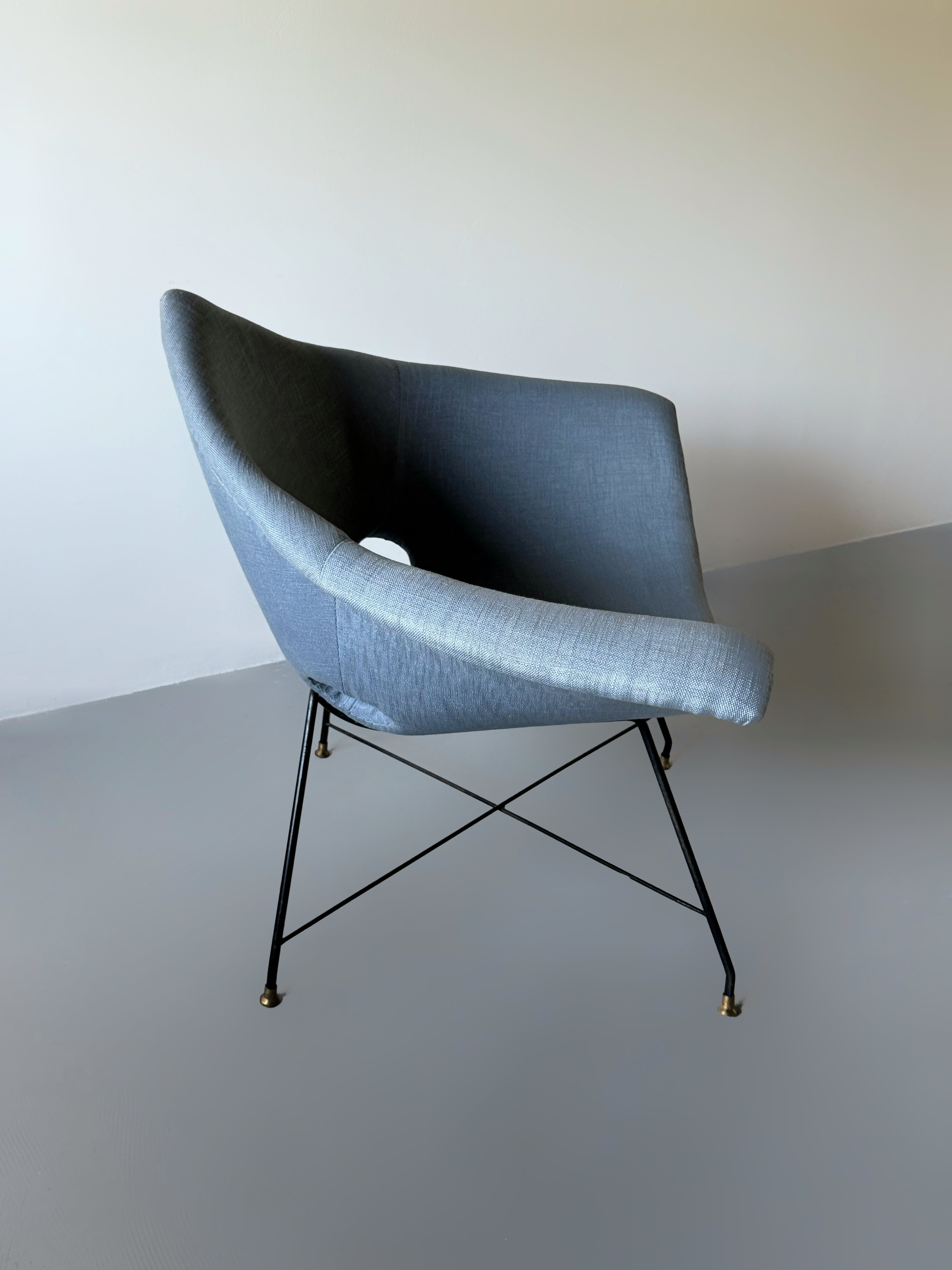 Lounge chair by Augusto Bozzi for Saporiti 1950s