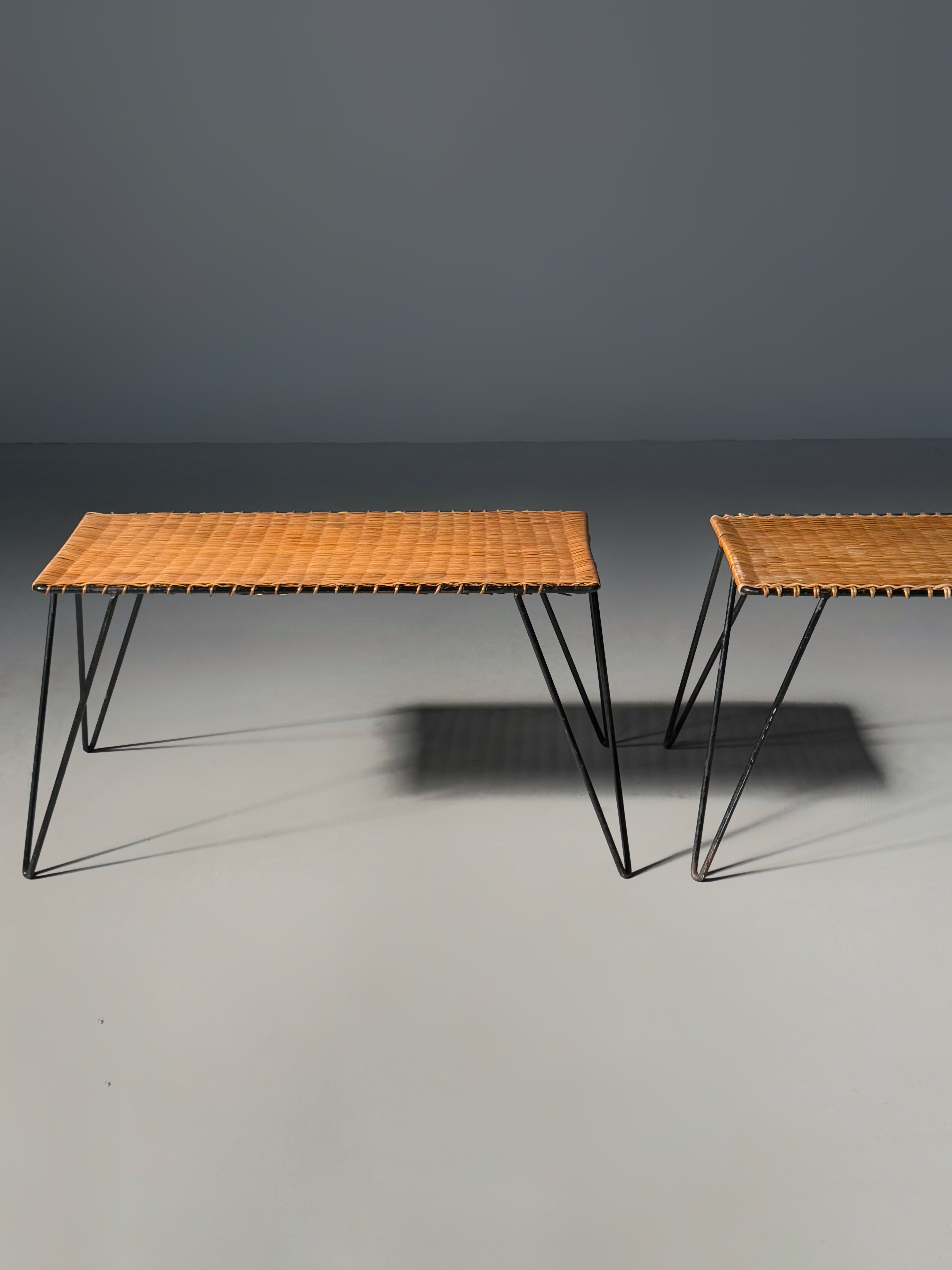 Raoul Guys rattan coffee table