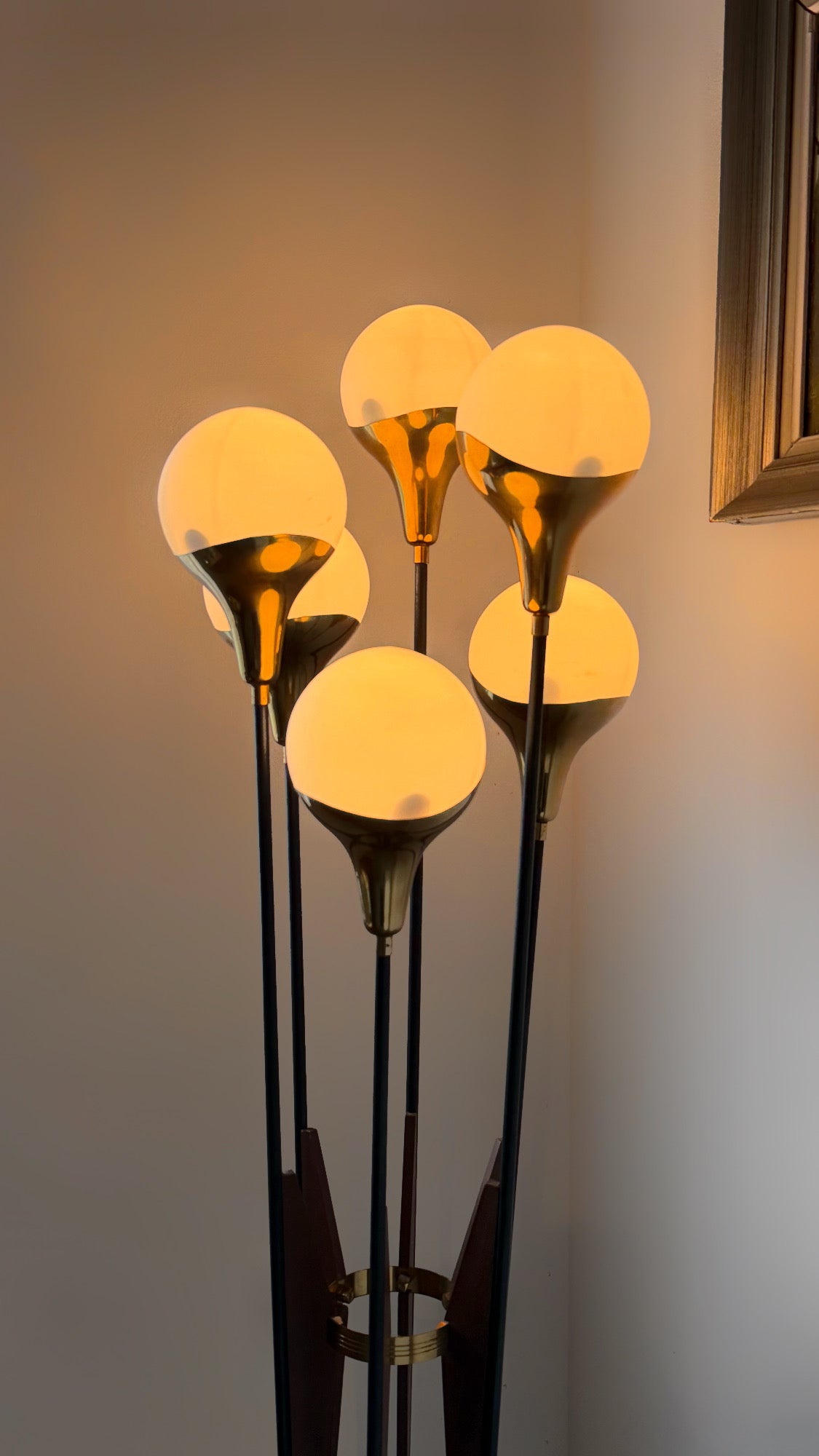Alberello Model Floor Lamp from Stilnovo, Italy 1950