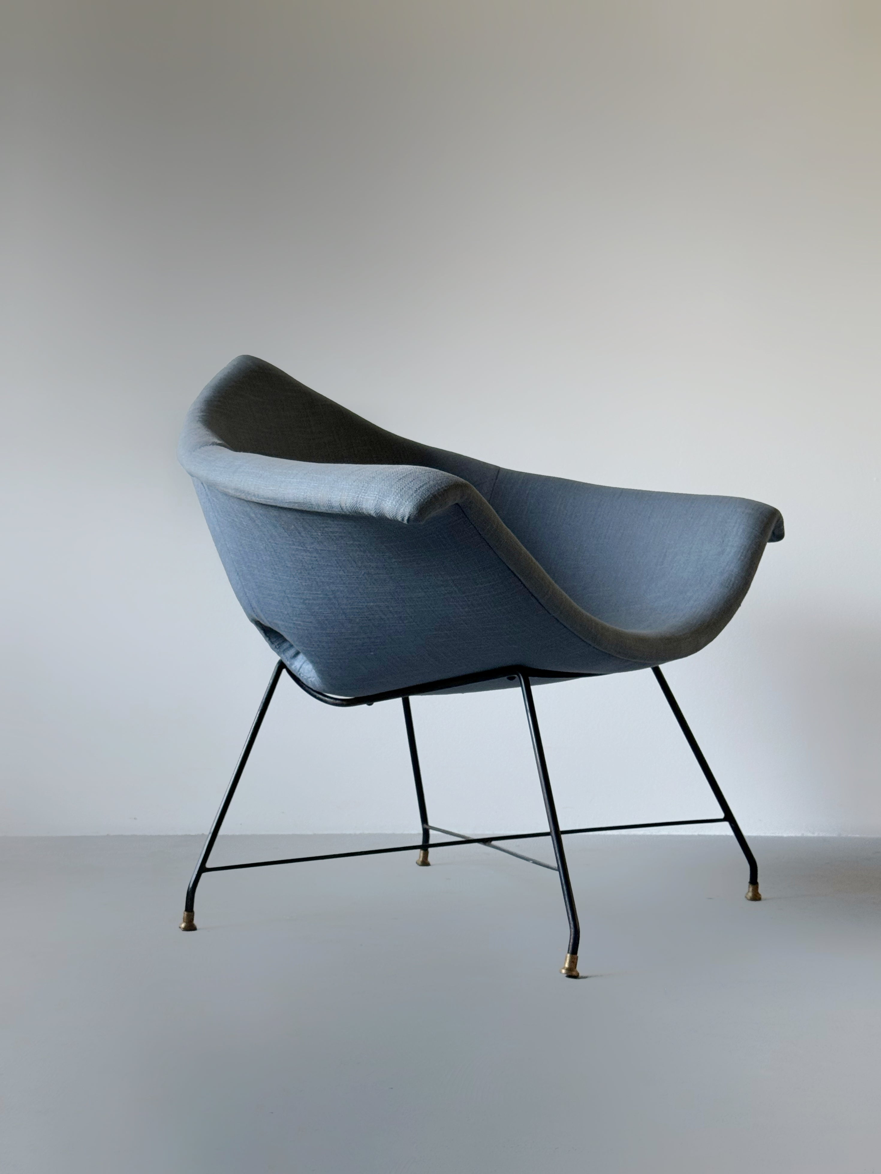 Lounge chair by Augusto Bozzi for Saporiti 1950s