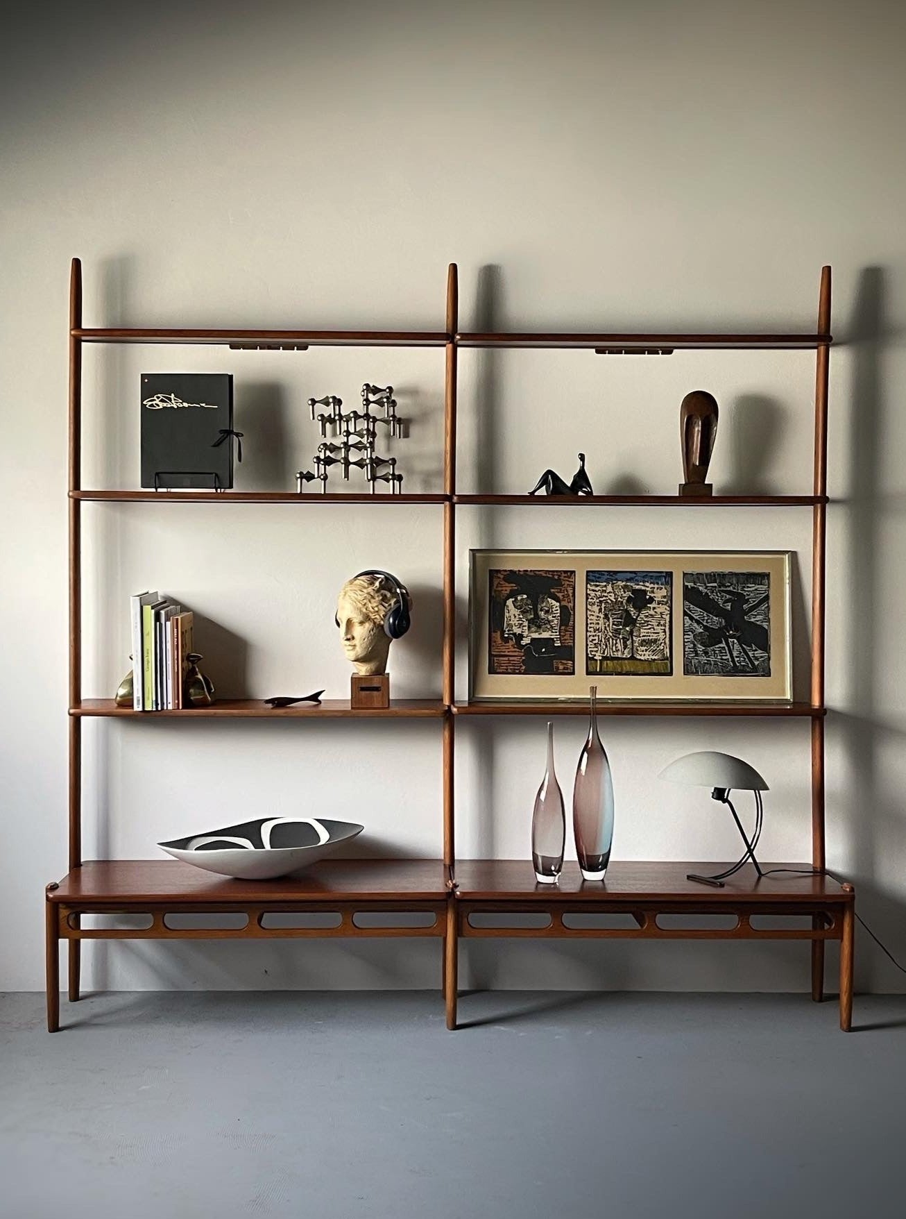 Shelving Unit in teak & oak by William Watting