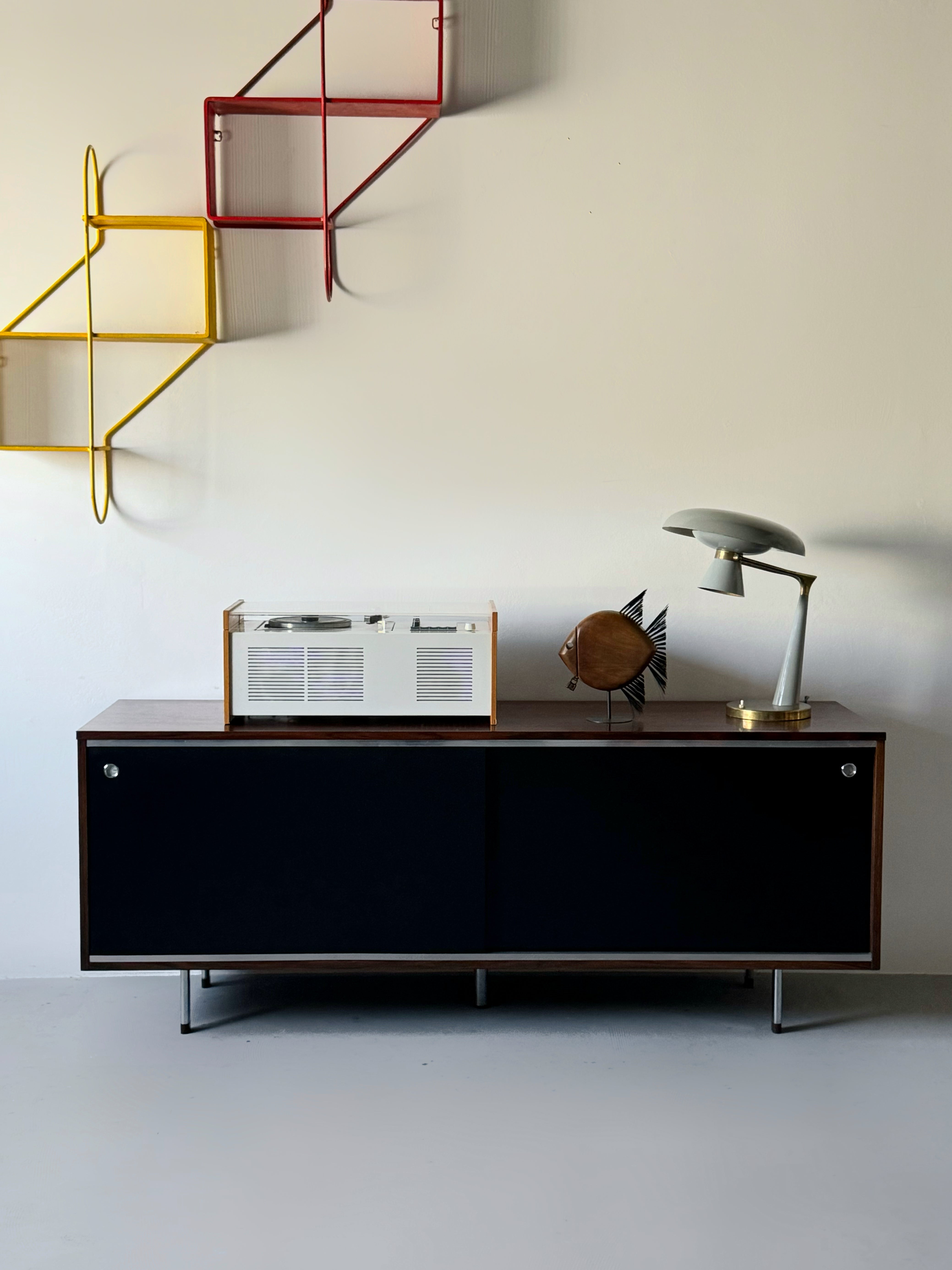Sideboard in rosewood by George Nelson for Herman Miller, 1960s