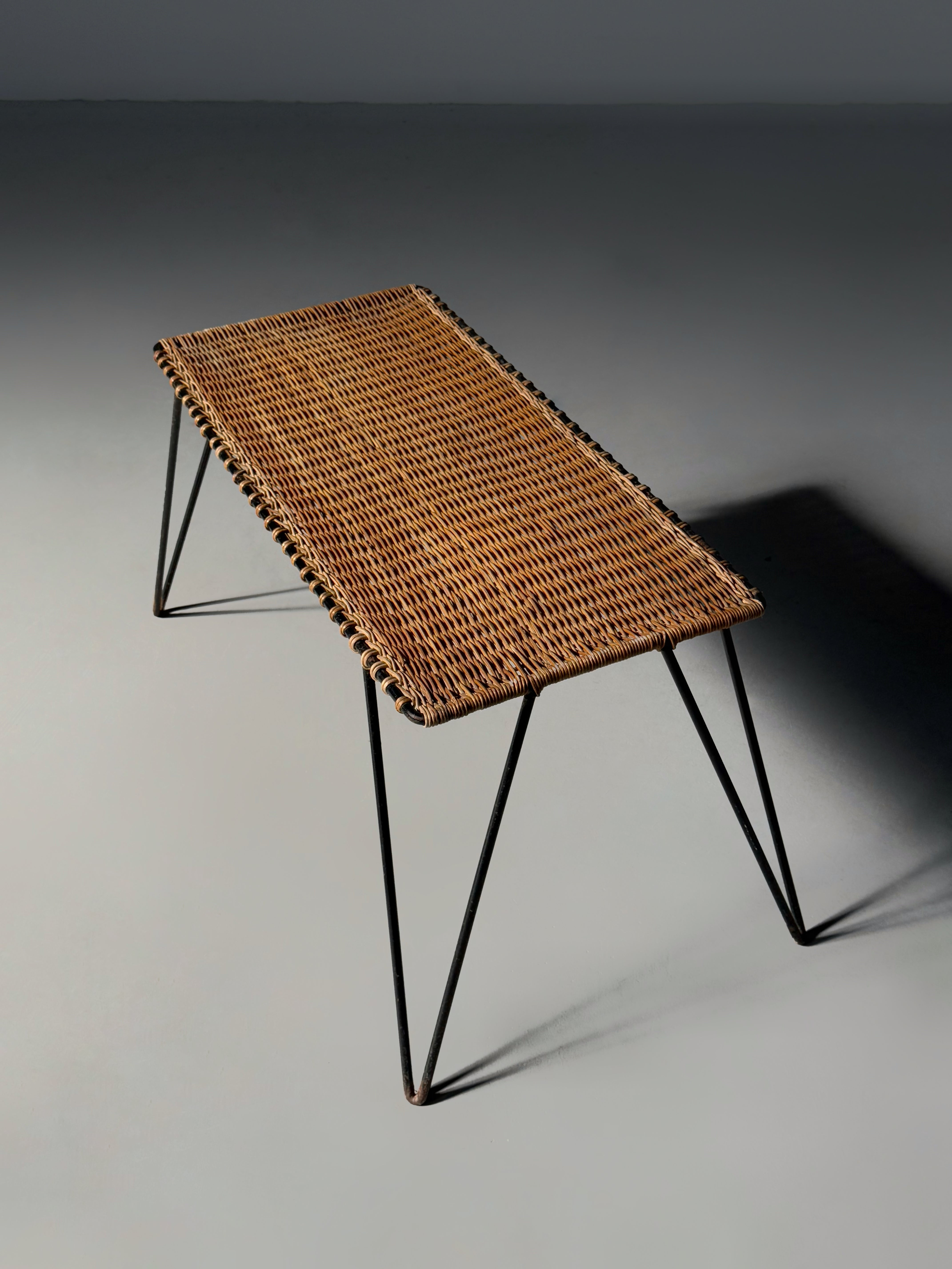 Raoul Guys rattan coffee table