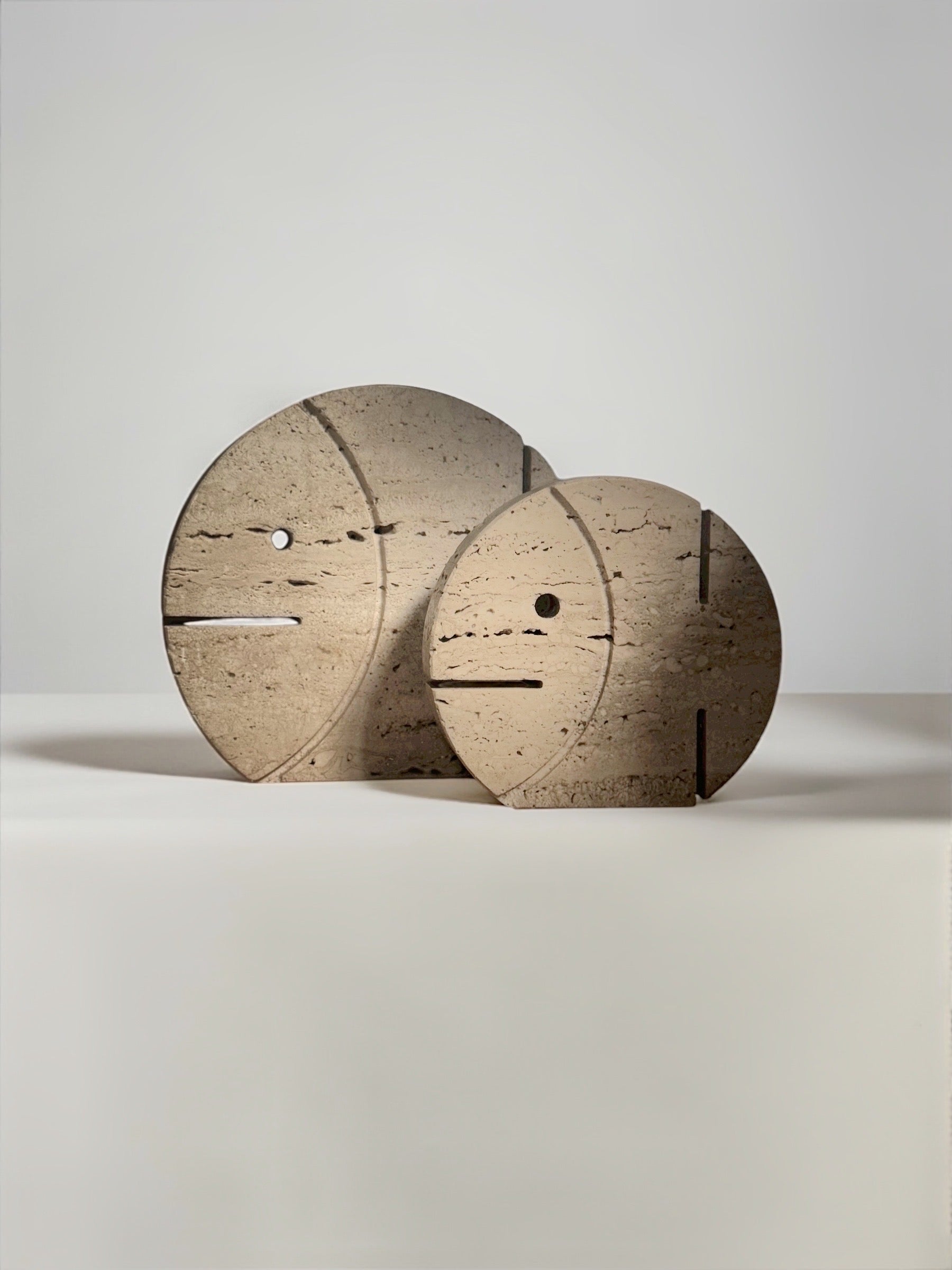 Travertine Fish Sculpture by Enzo Mari for Fratelli Mannelli, Italy 1970s