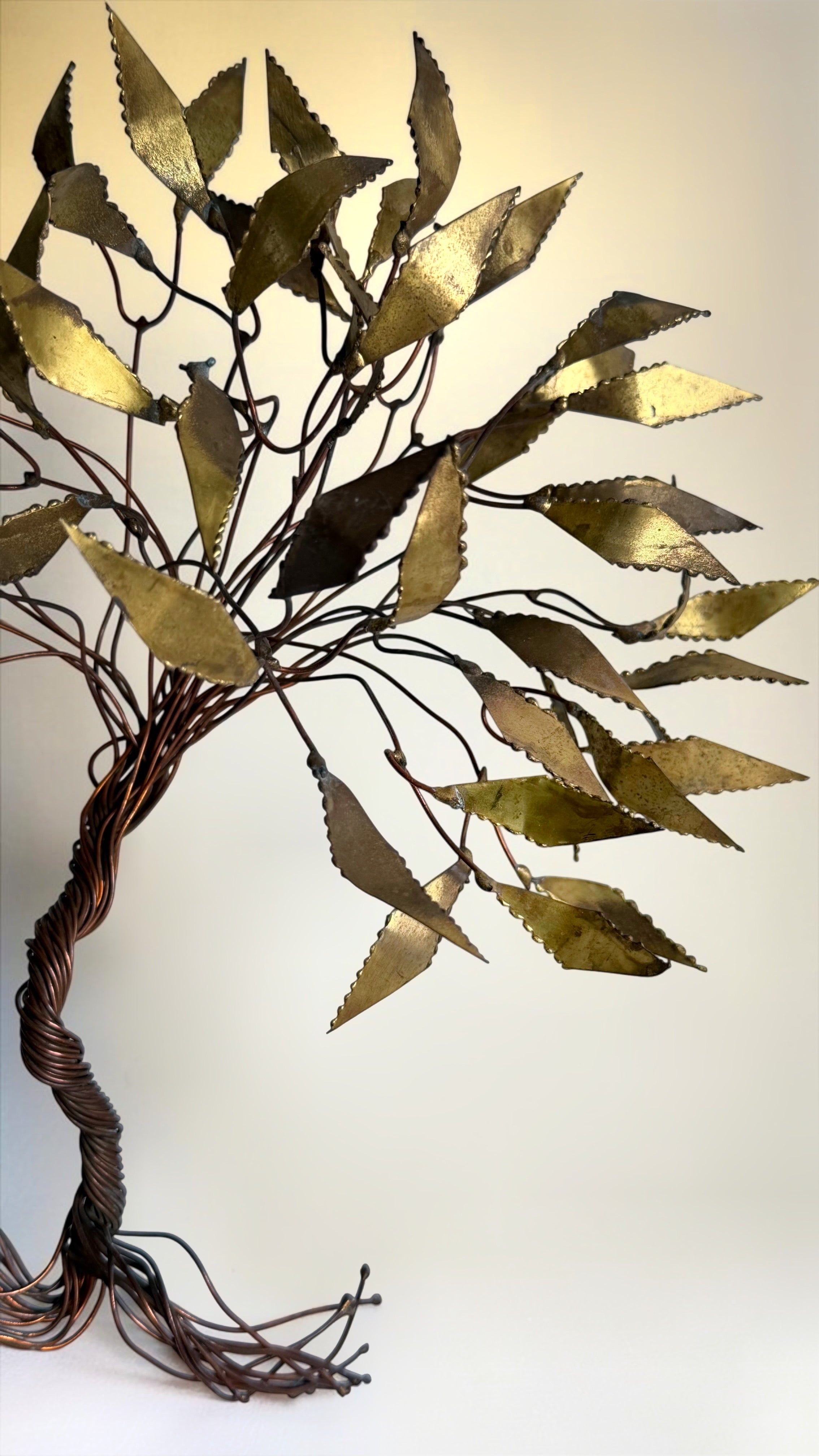 Tree Sculpture in Brass by Daniël Dhaeseleer, Belgium, 1970